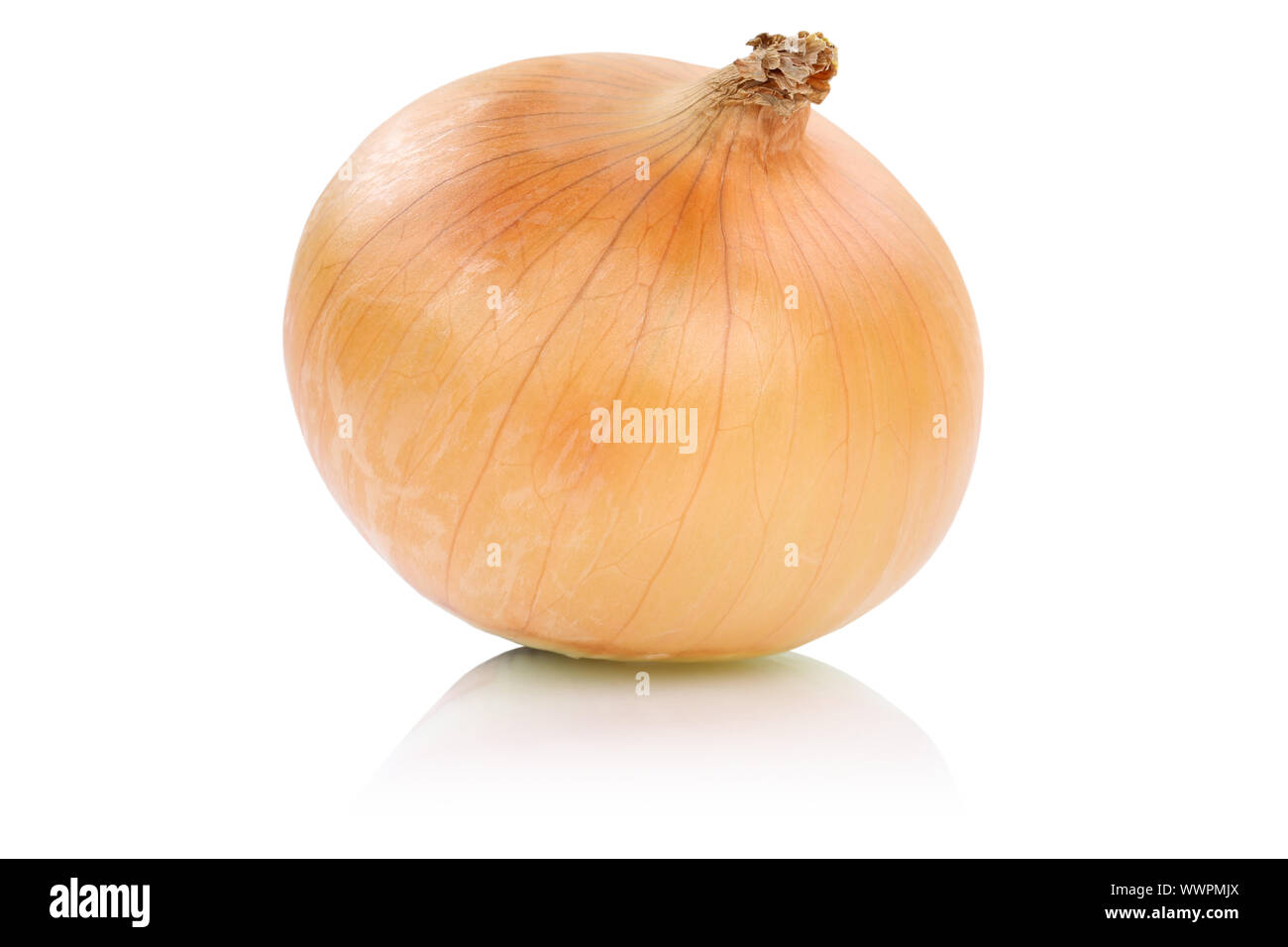 Onion verdure tagliate-out isolato isolato Foto Stock