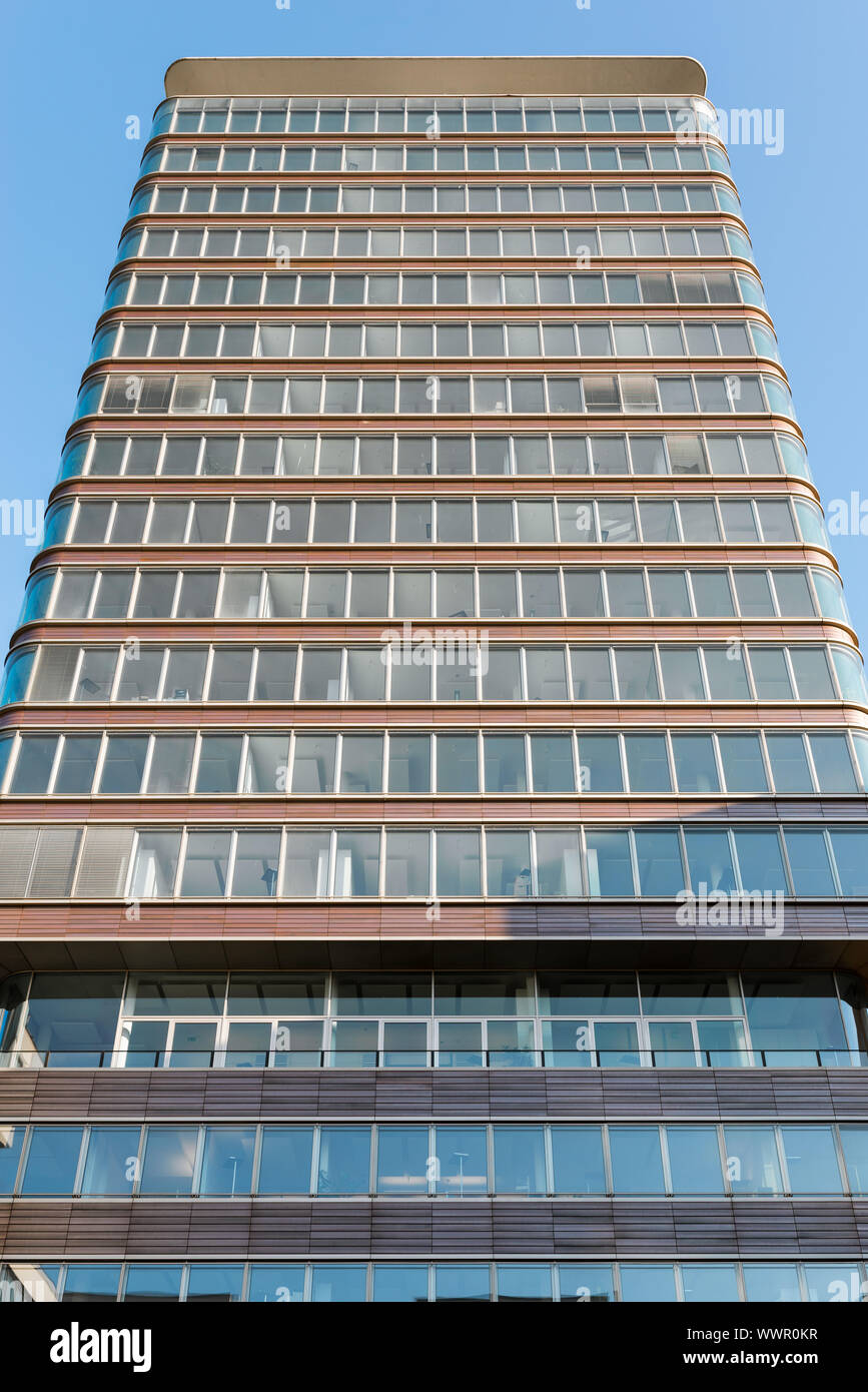 La nuova torre di Astra in St.Pauli distretto di Amburgo, situato sulla ex birreria bavarese Foto Stock