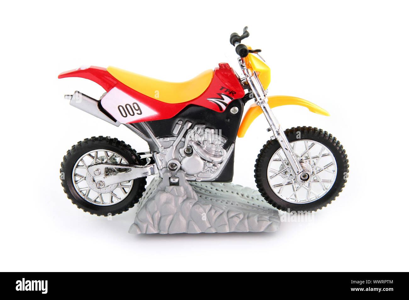 Toy motocross moto Foto Stock