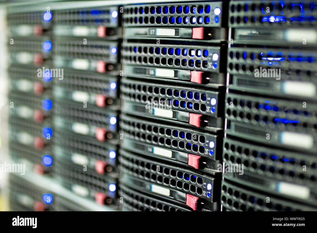 Server dischi rigidi Foto Stock