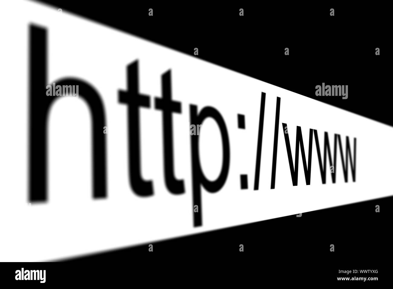 Http www vai al sito 3d concetto astratto Foto Stock