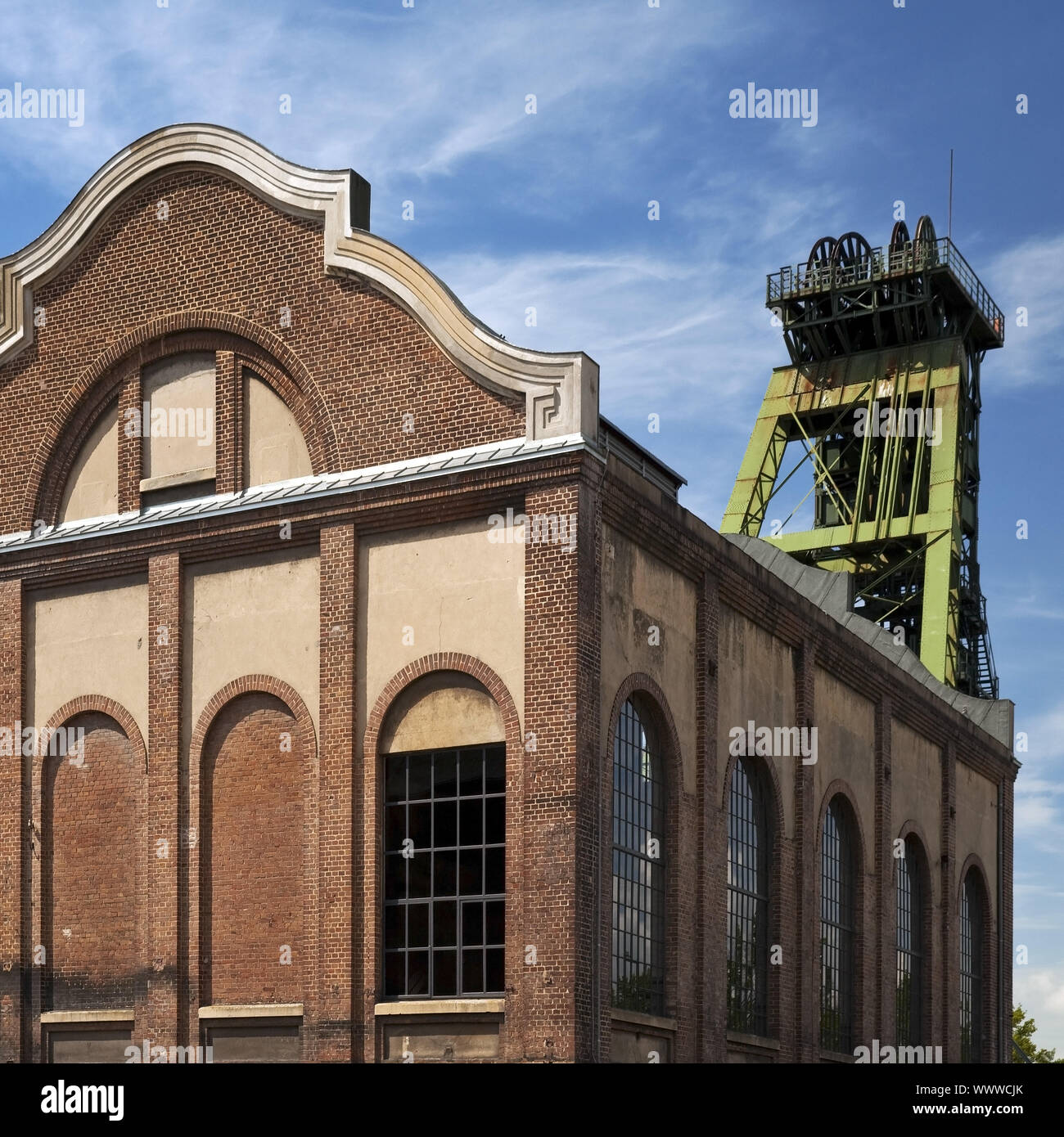 Colliery Principe Leopoldo, Dorsten, la zona della Ruhr, Renania settentrionale-Vestfalia, Germania, Europa Foto Stock