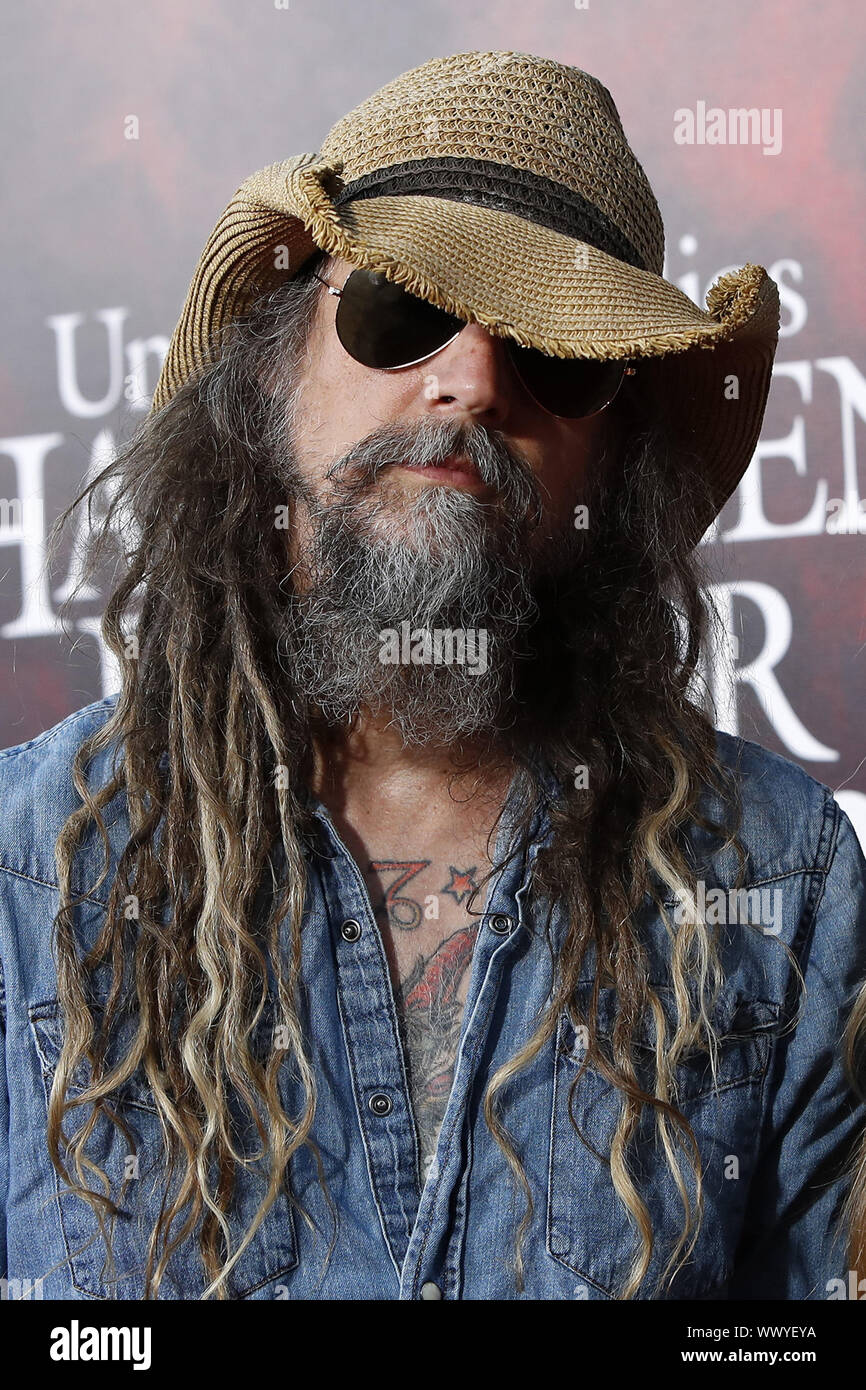 Settembre 12, 2019, Universal City, CA, Stati Uniti d'America: LOS ANGELES - Sep 12: Rob Zombie, Sheri Moon Zombie all'orrore di Halloween notti all'Universal Studios Hollywood di Settembre 12, 2019 in città universale, CA (credito Immagine: © Kay Blake/ZUMA filo) Foto Stock
