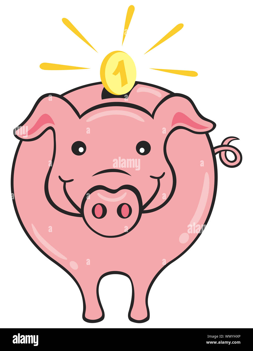 Piggy bank Foto Stock