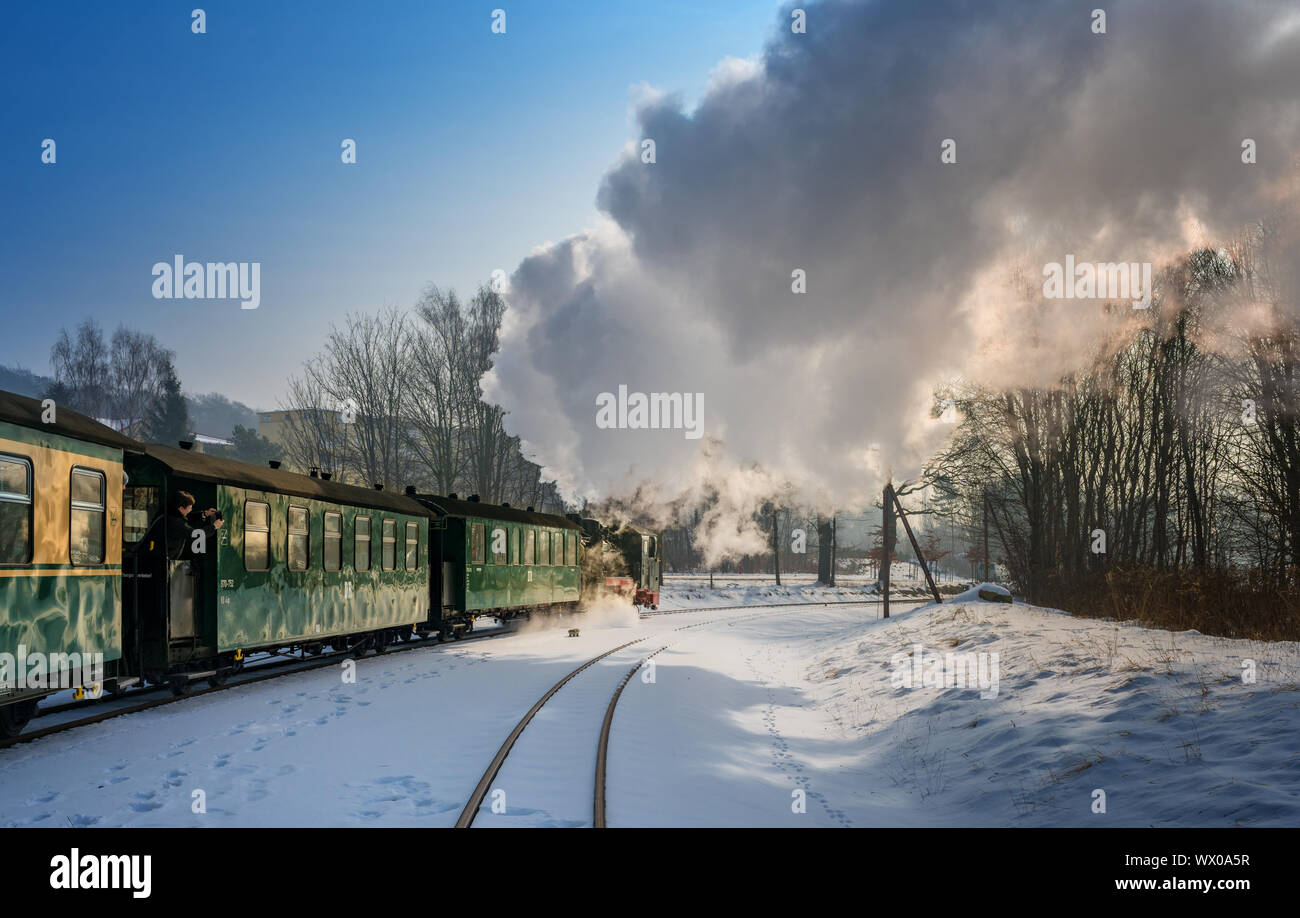 Roland ferroviarie su rügen Foto Stock