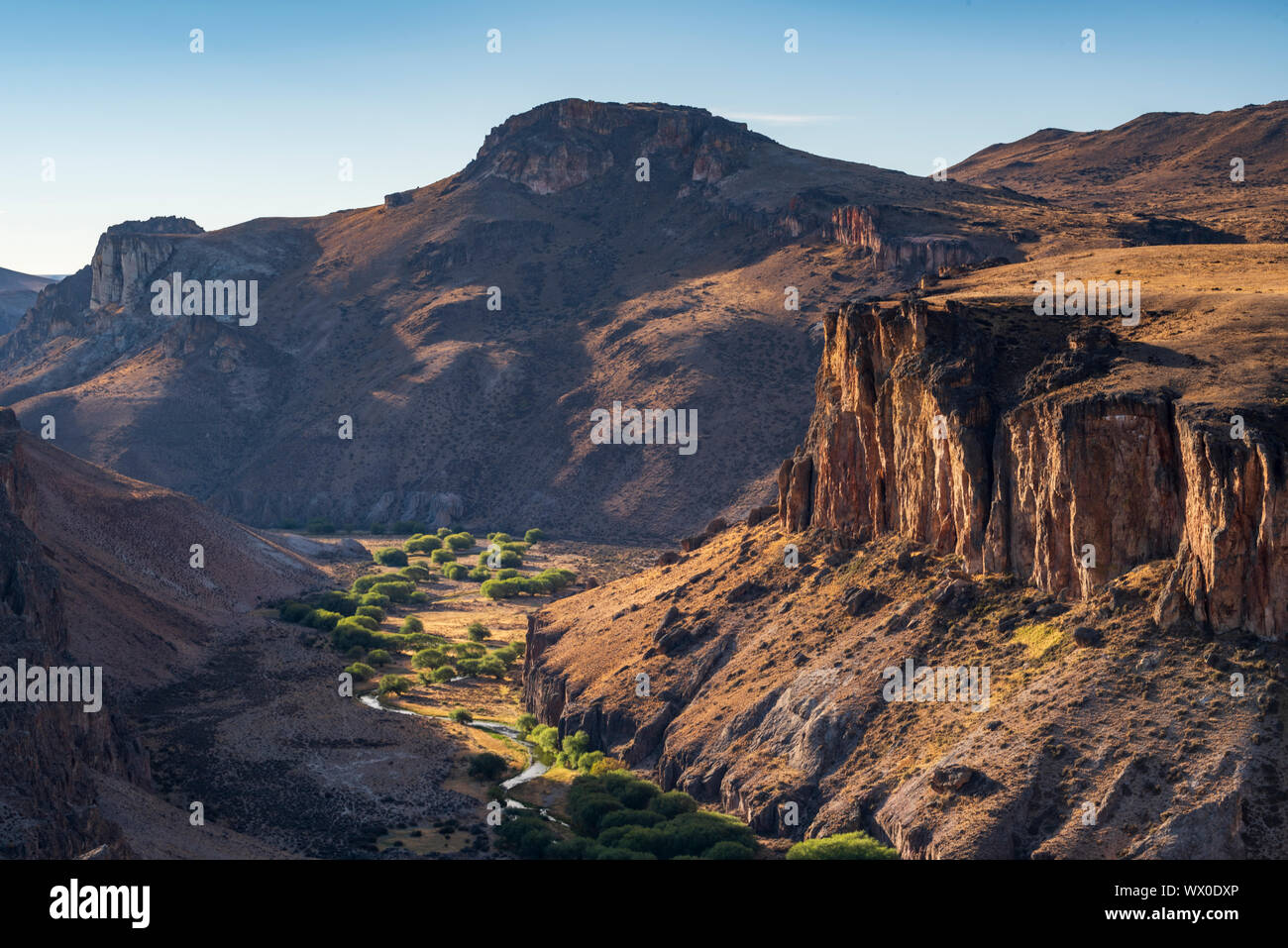 Canyon Pinturas, Santa Cruz, Patagonia, Argentina, Sud America Foto Stock