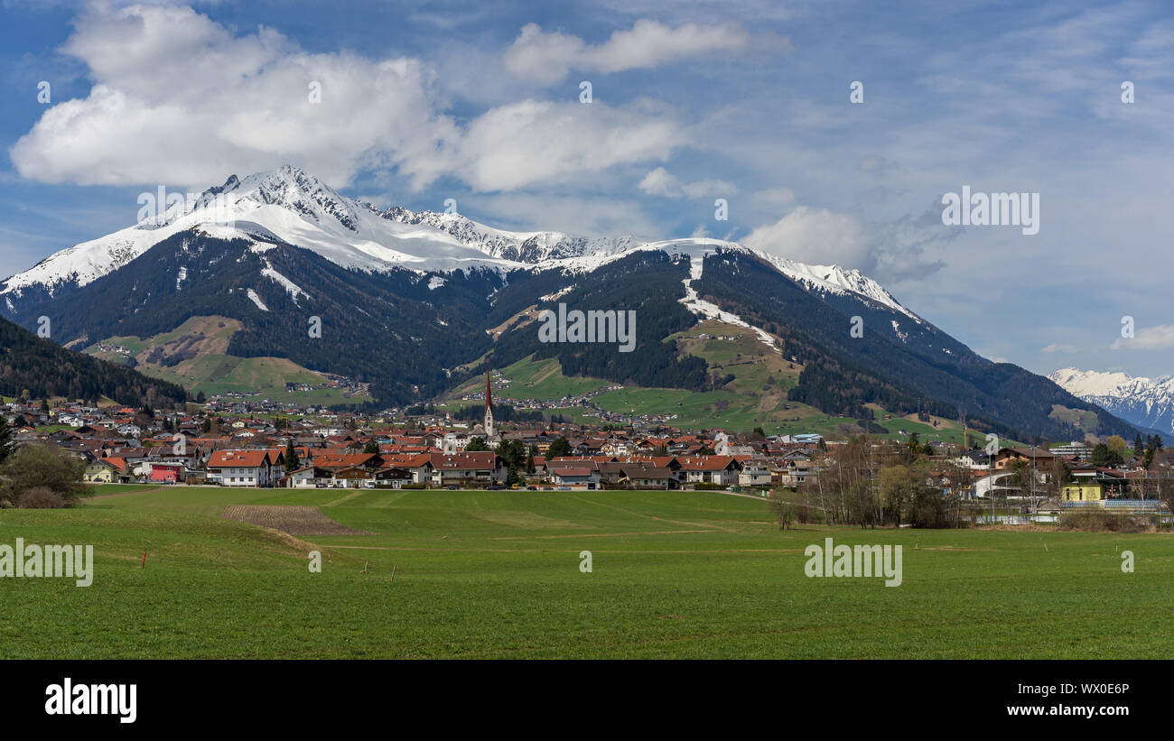 Axams in Alto Adige Foto Stock