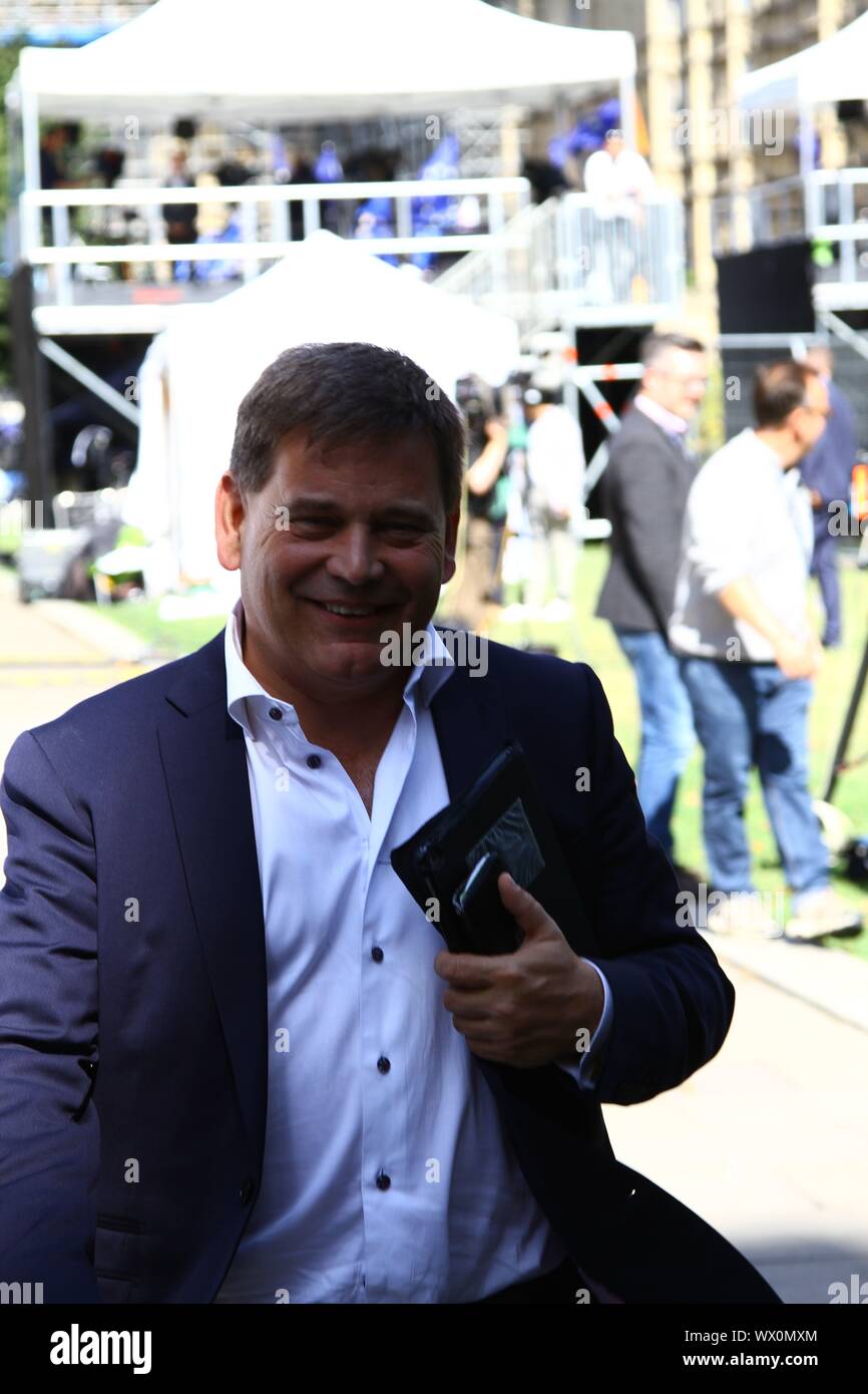 ANDREW BRIDGEN MP A WESTMINSTER, settembre 2019. I politici britannici. Partito conservatore MPS. MP per la North West LEICESTERSHIRE circoscrizione. TPORY MPS. BREXIT . Lasciare significa lasciare. Politica. Politica britannica. Foto Stock
