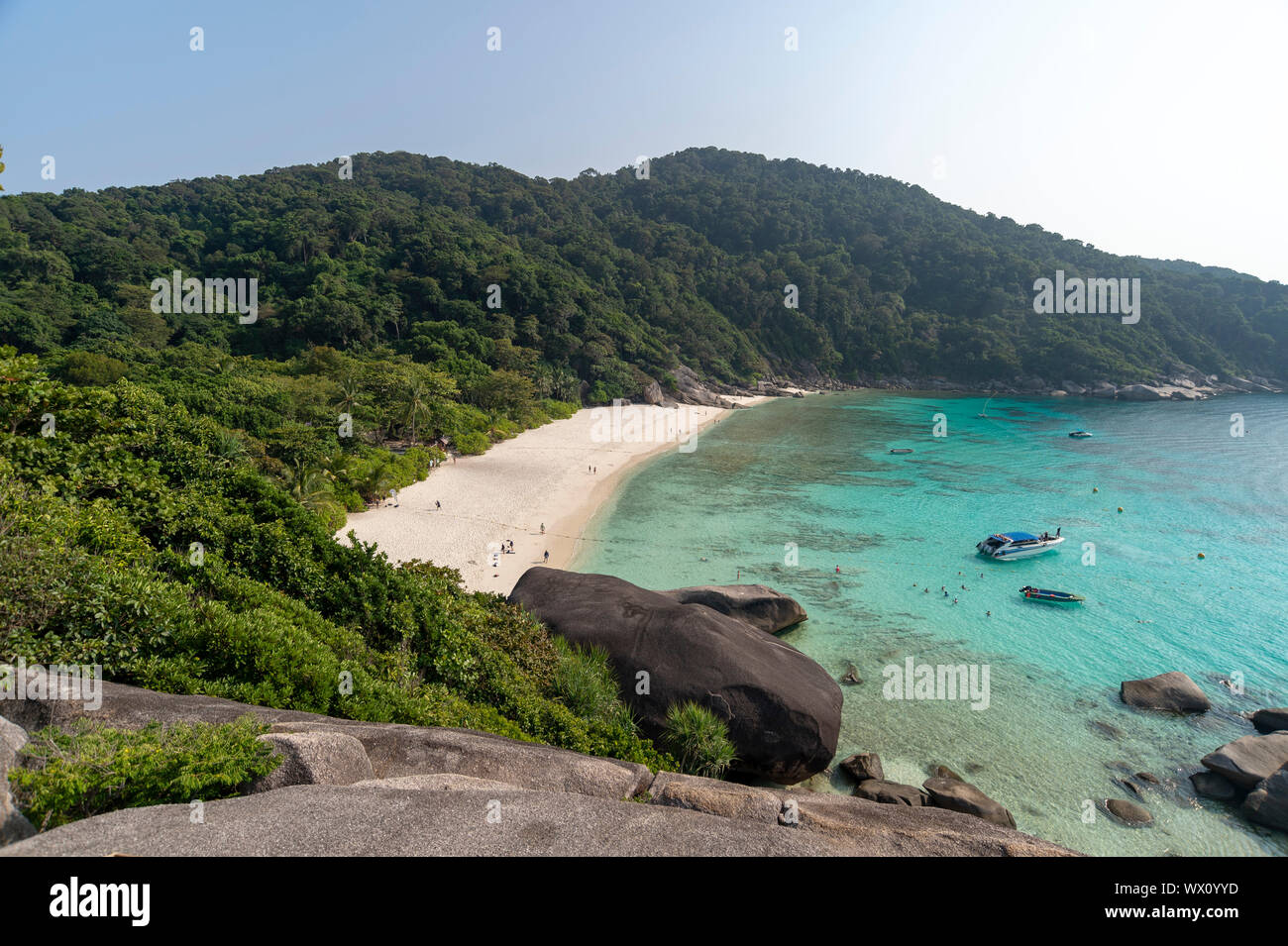 Ko Miang, Isole Similan, Thailandia, Sud-est asiatico, in Asia Foto Stock