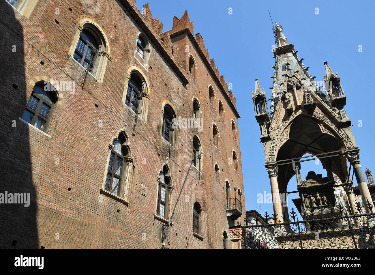 Tombe Scaligeri, Arche scaligere, Verona, Veneto, Italia, Europa Foto Stock