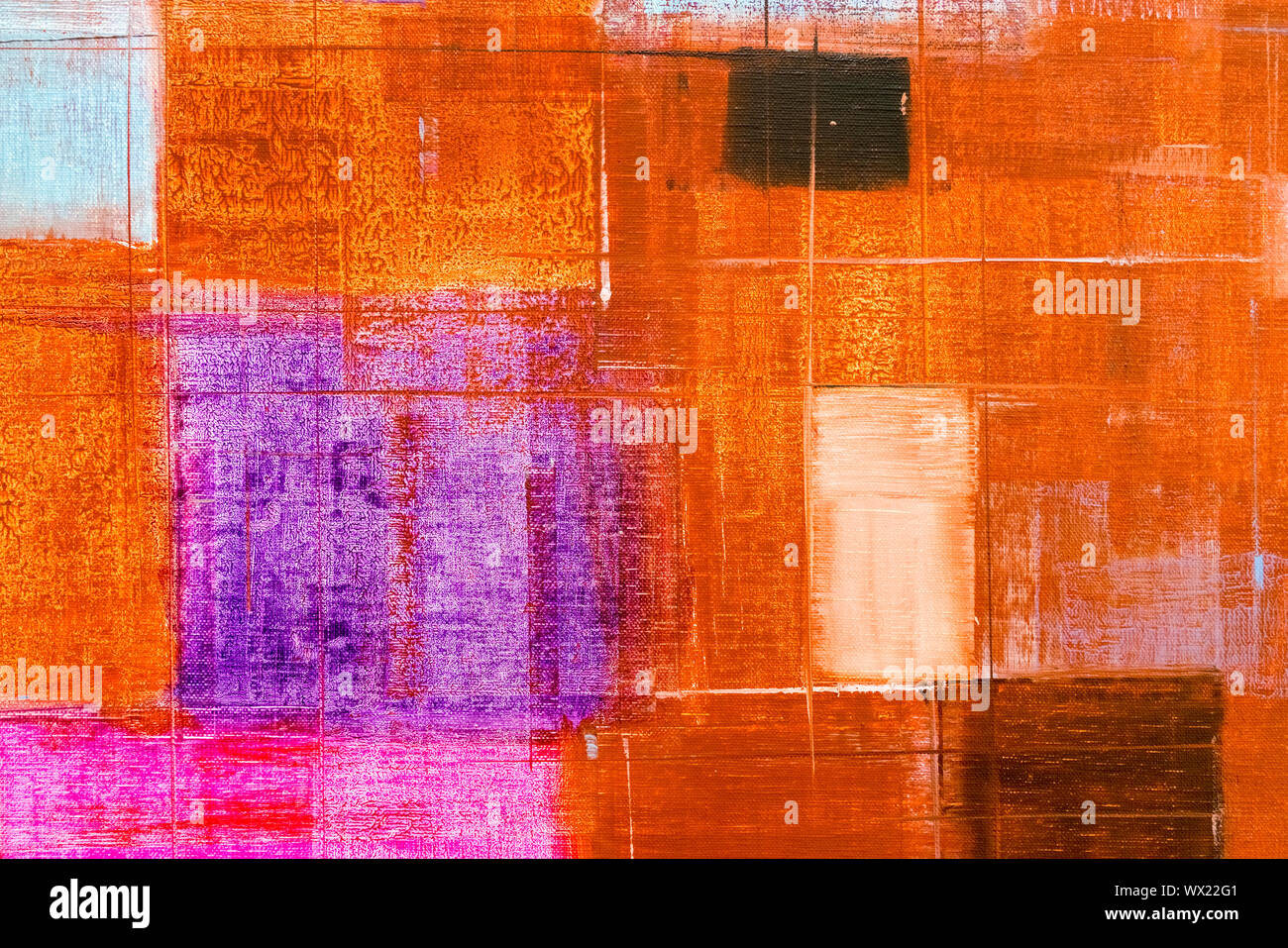 Abstract della pittura a olio sfondo texture Foto Stock