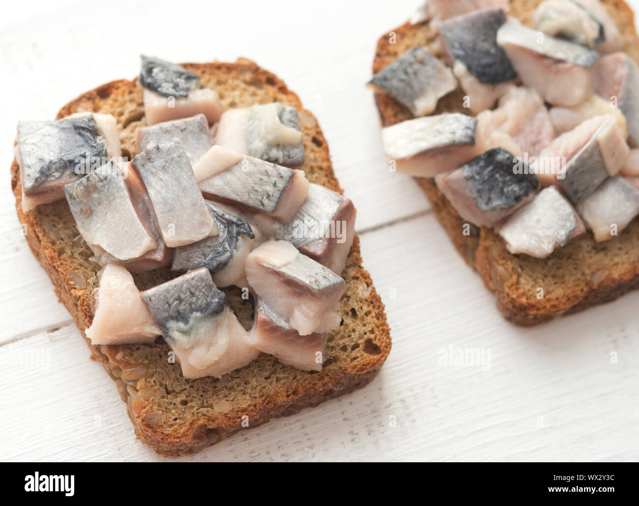 Panini aperti Foto Stock