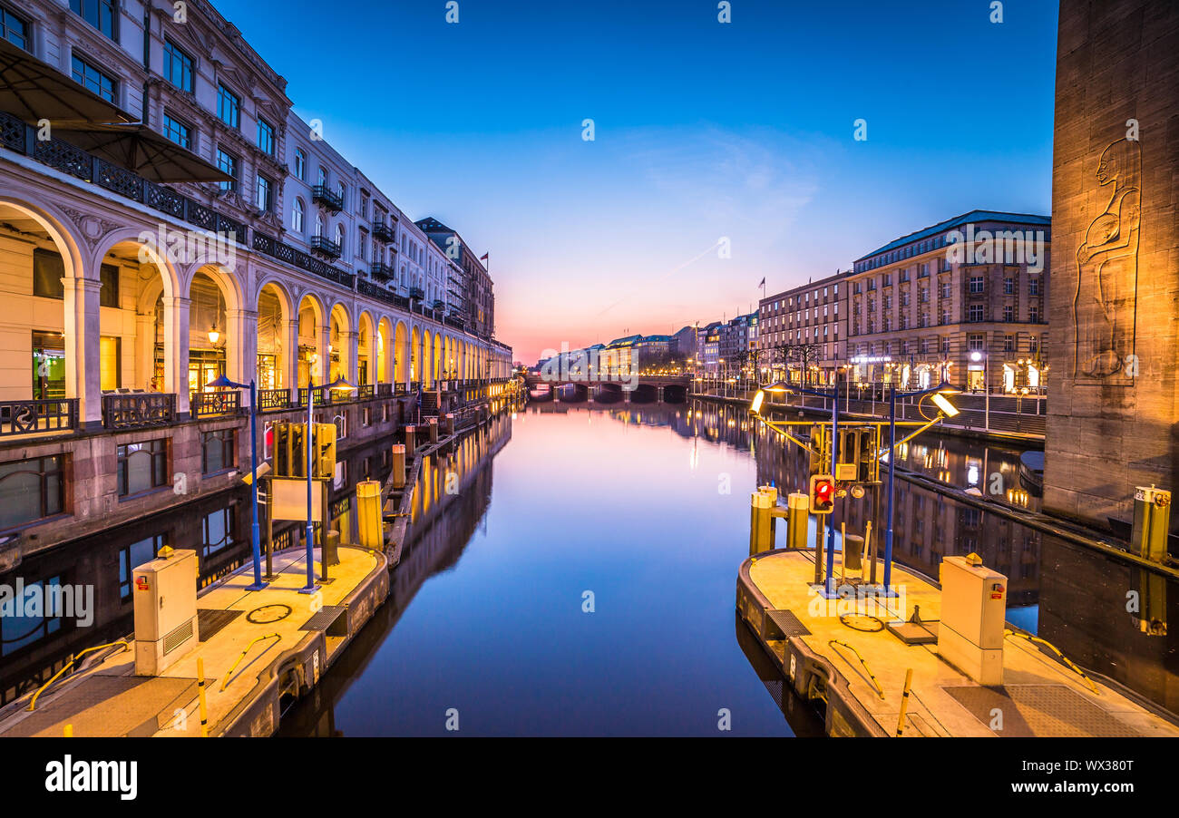 Hamburg - Germania Foto Stock