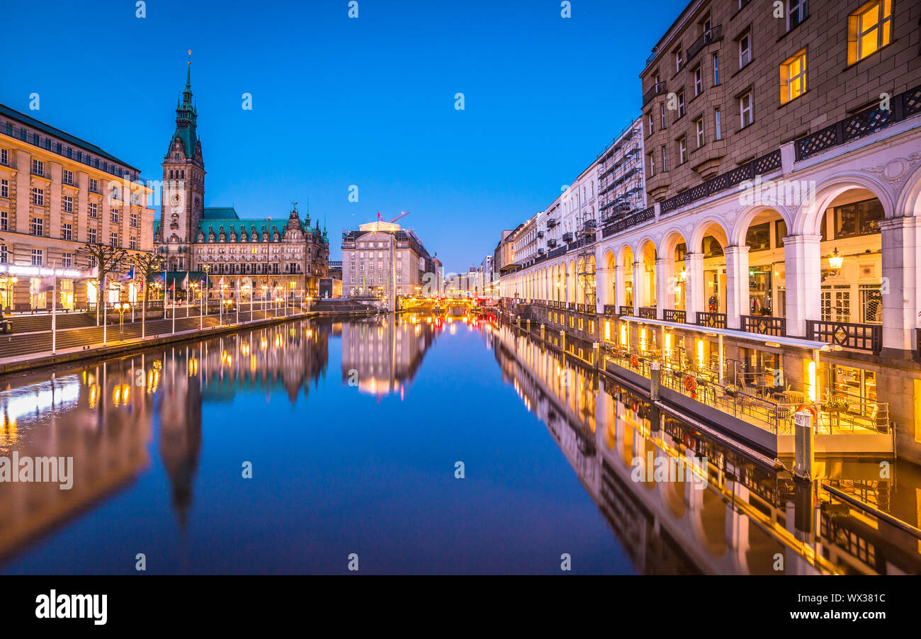 Hamburg - Germania Foto Stock