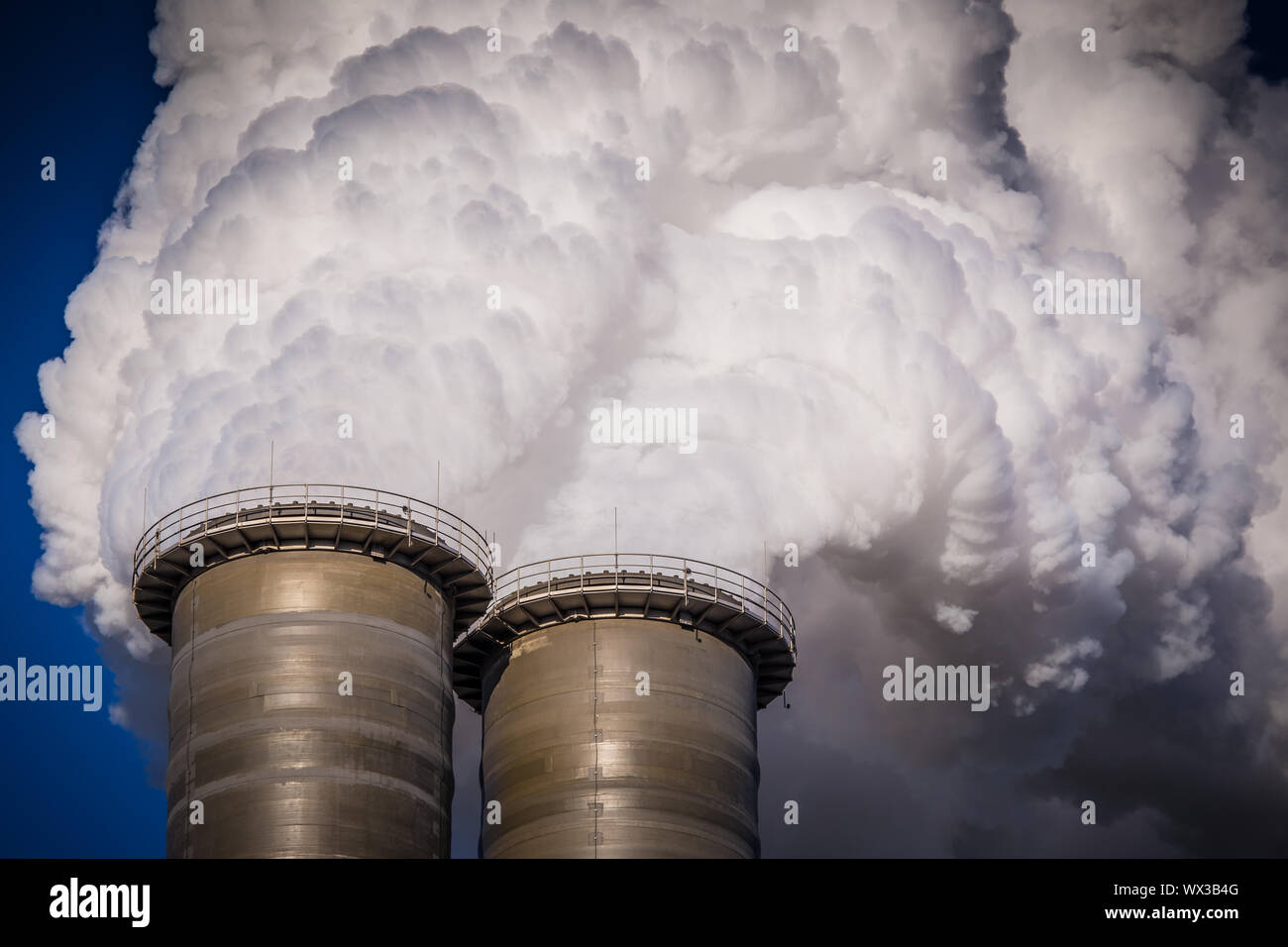Inquinamento atmosferico Foto Stock