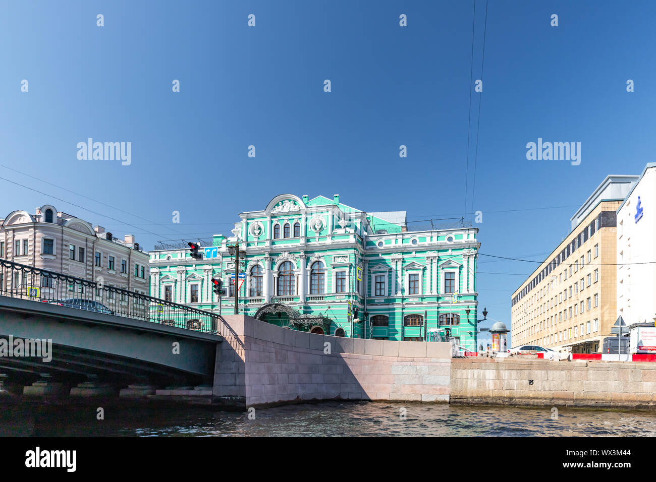 Vista dei grandi teatri di prosa, BDT, a San Pietroburgo, Russia Foto Stock