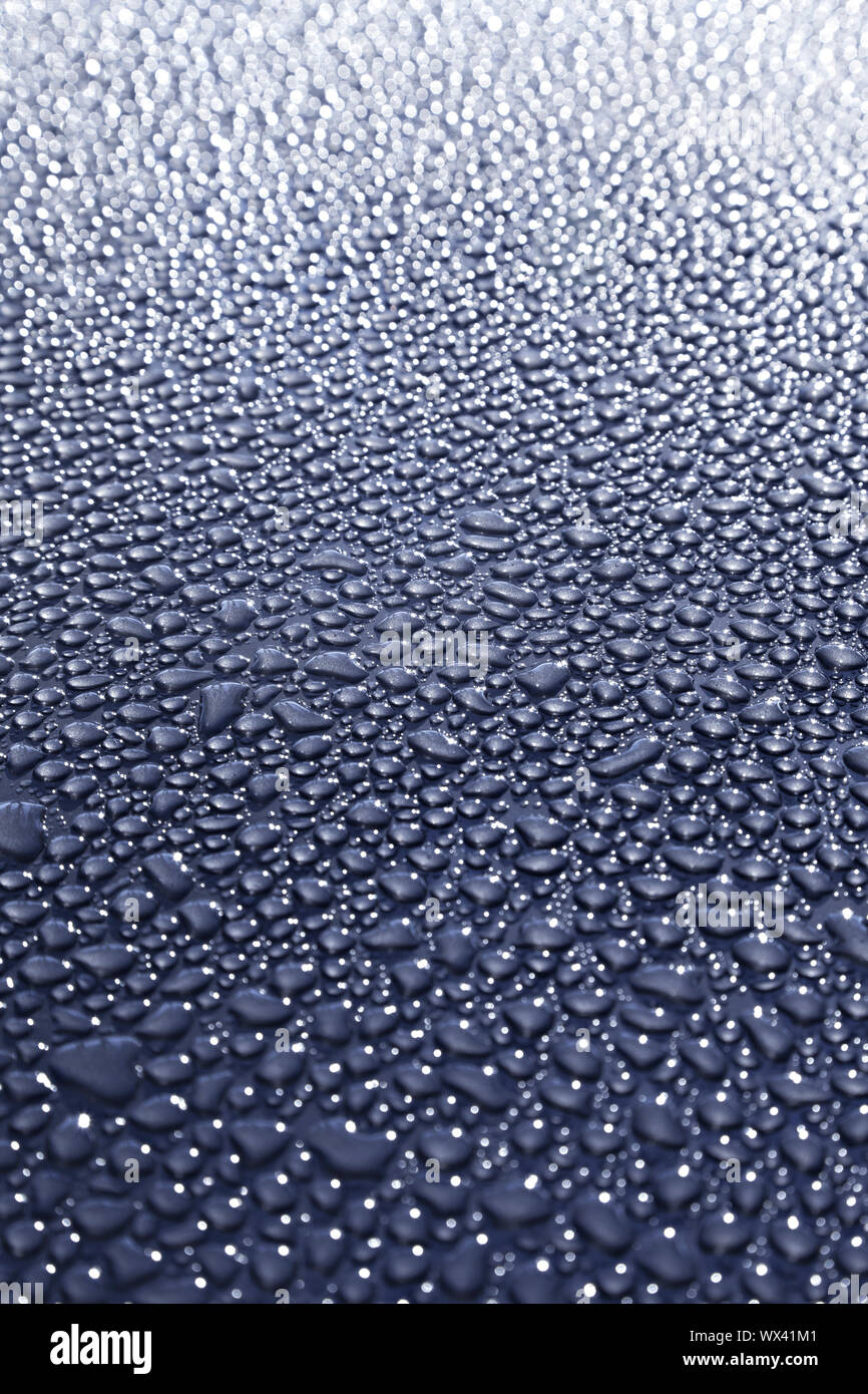 Bella gocce di acqua, dettaglio Foto Stock
