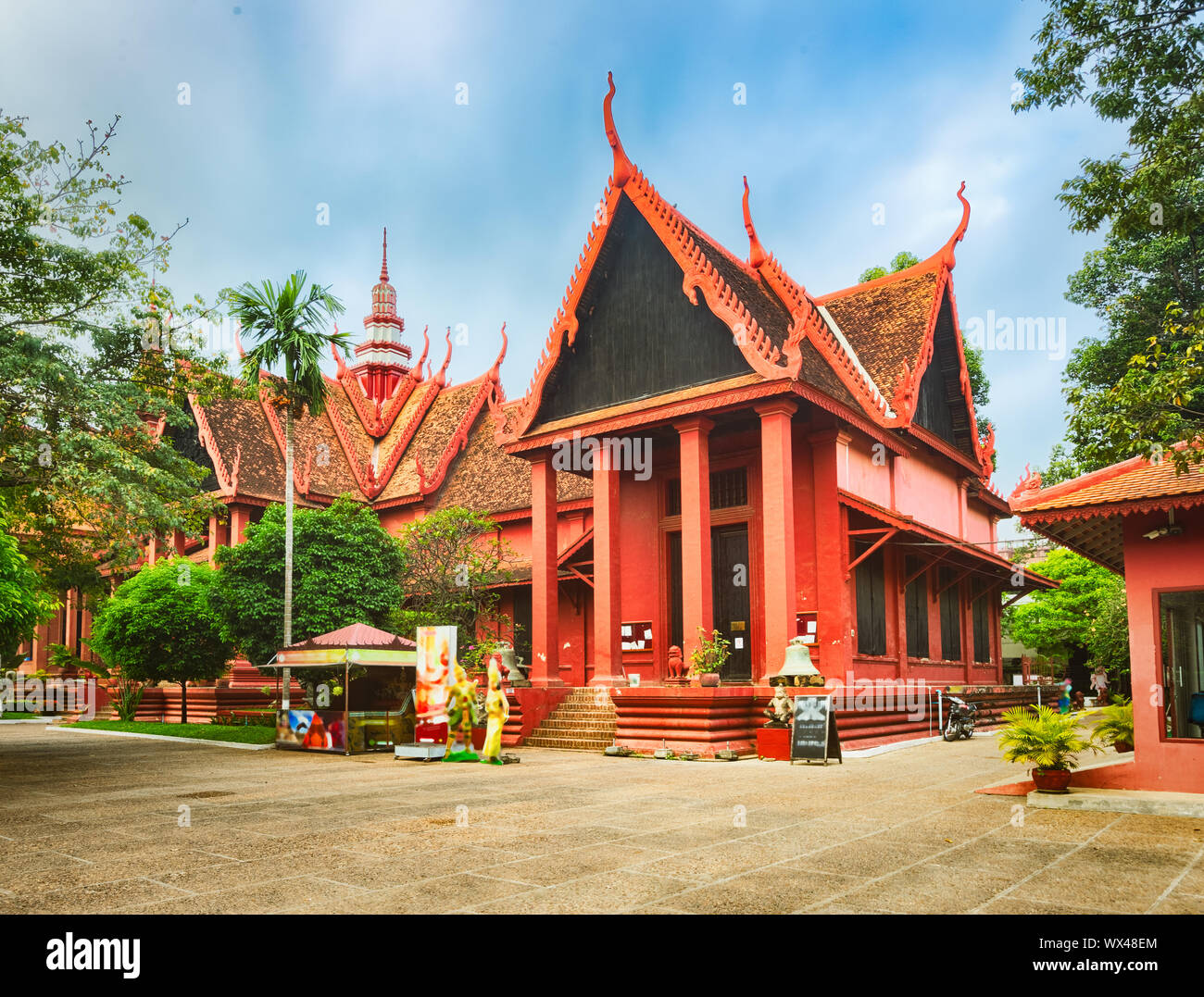 Il Museo Nazionale della Cambogia. Phnom Penh Foto Stock