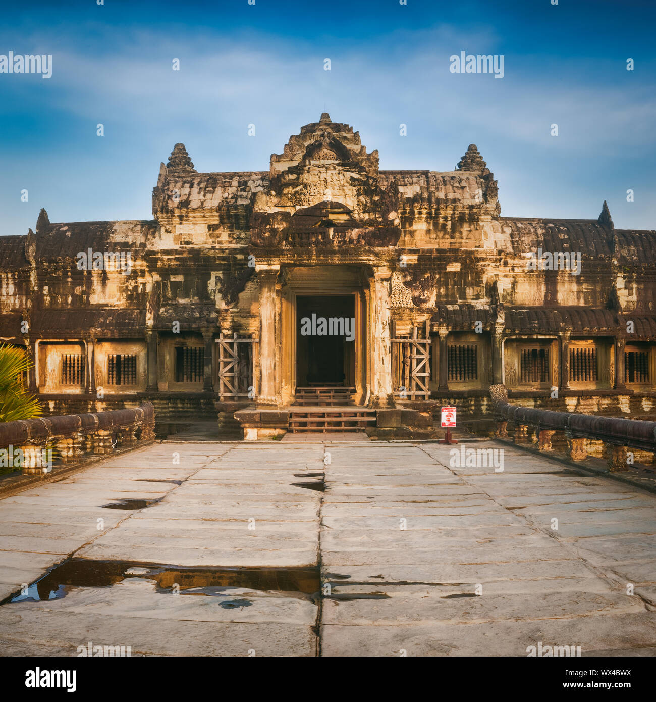 Angkor Wat al tramonto. Siem Reap. Cambogia. Foto Stock