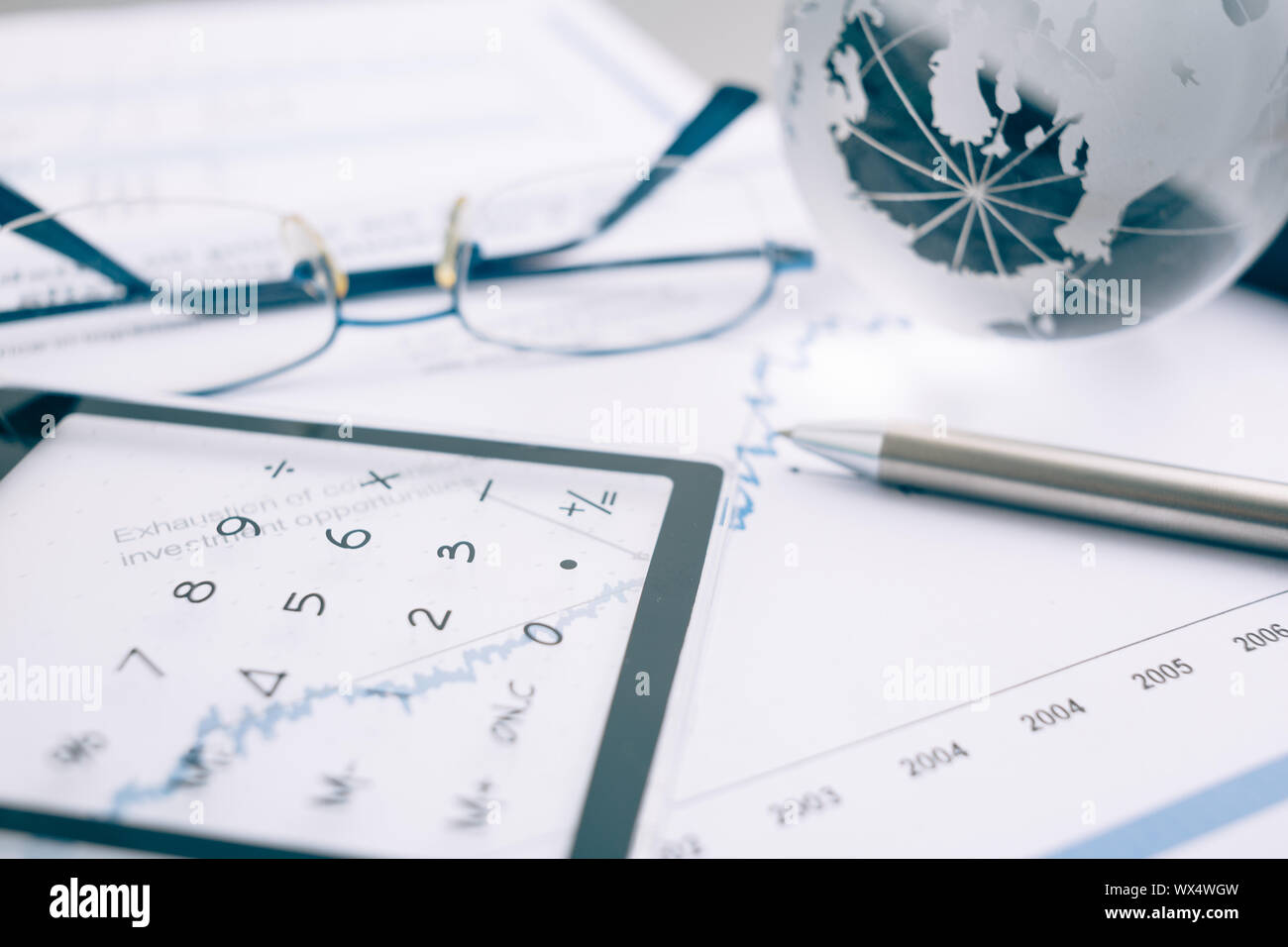 Presentazione aziendale Foto Stock