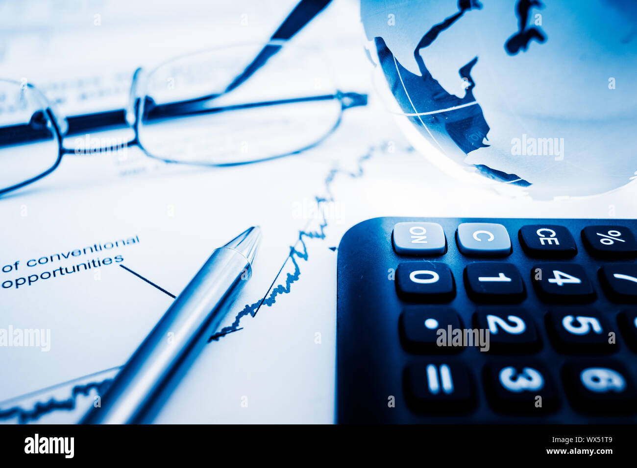 Presentazione aziendale Foto Stock