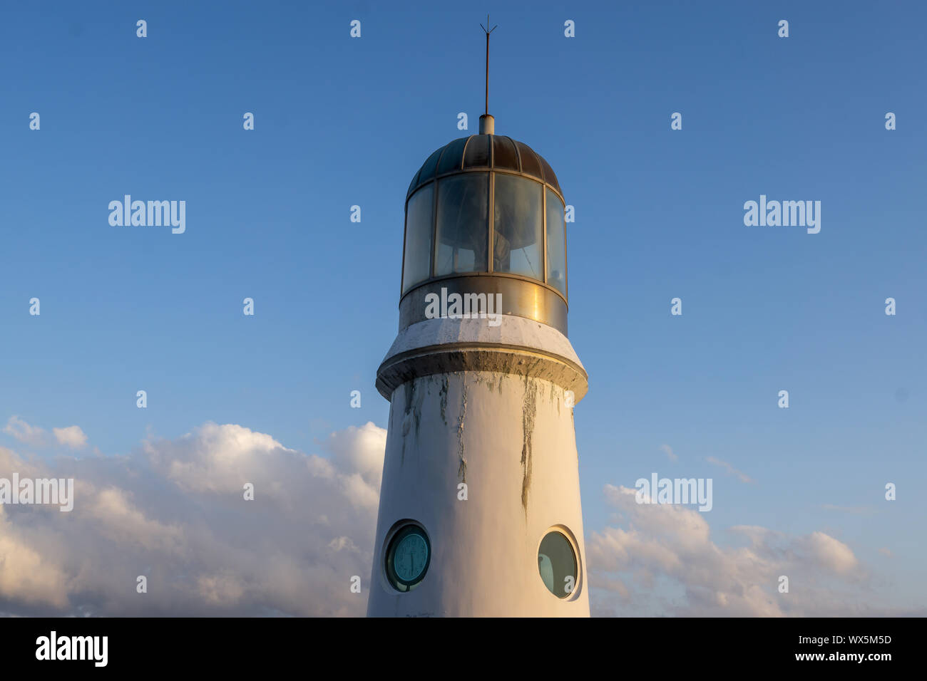 Dongbaekseom island lighthouse Foto Stock