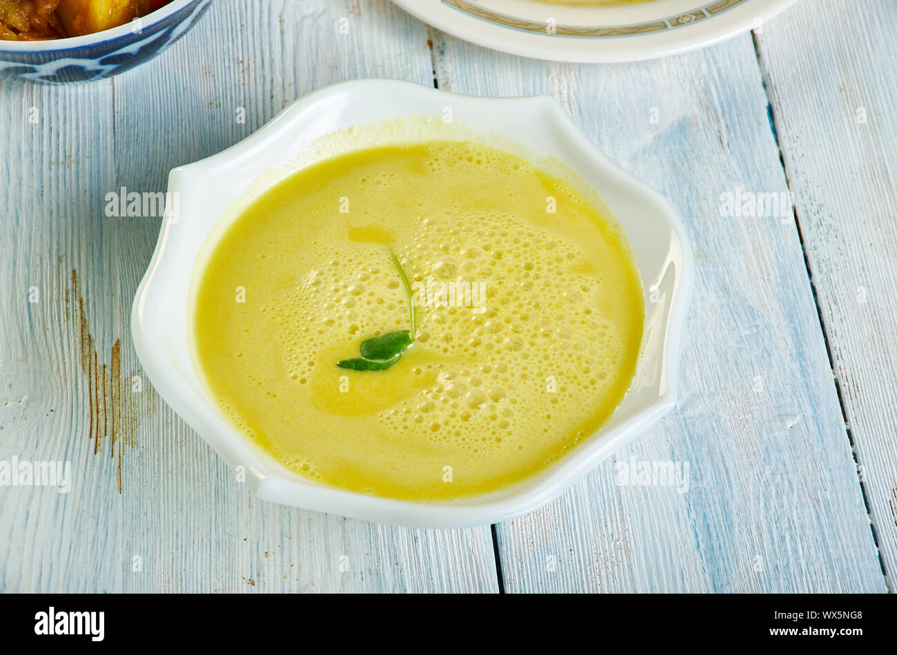 Wale Dahi, Aloo Foto Stock