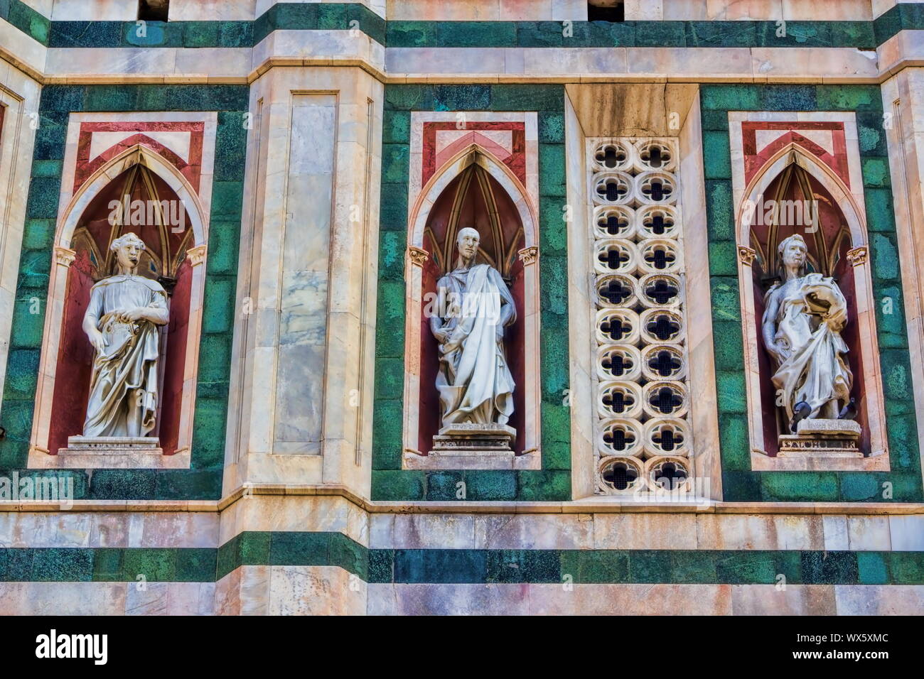 Florenz, il Campanile di Giotto Foto Stock