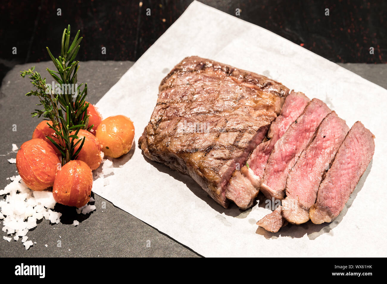 Il filetto di carne di manzo Foto Stock
