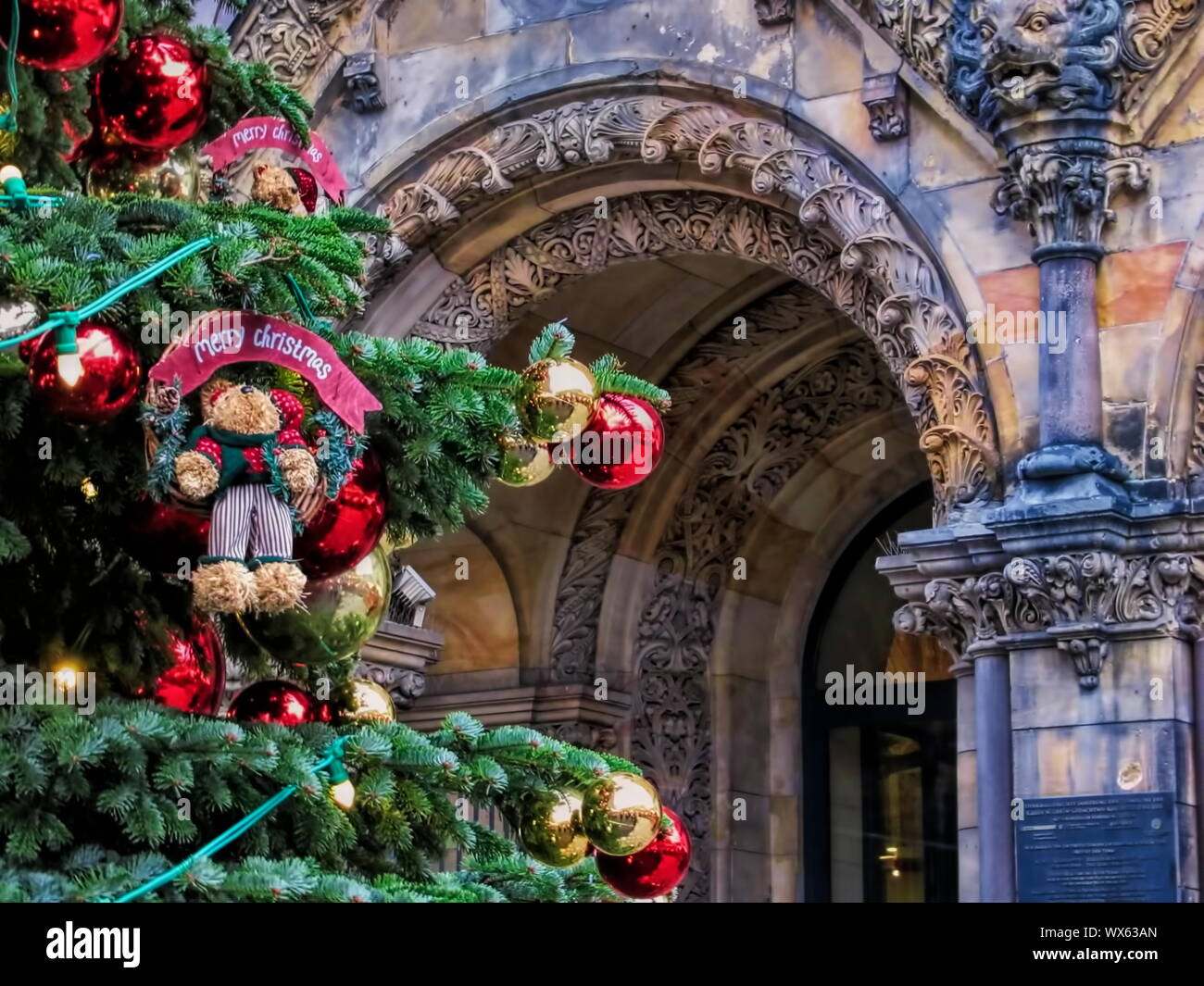 La chiesa commemorativa, Buon Natale Foto Stock