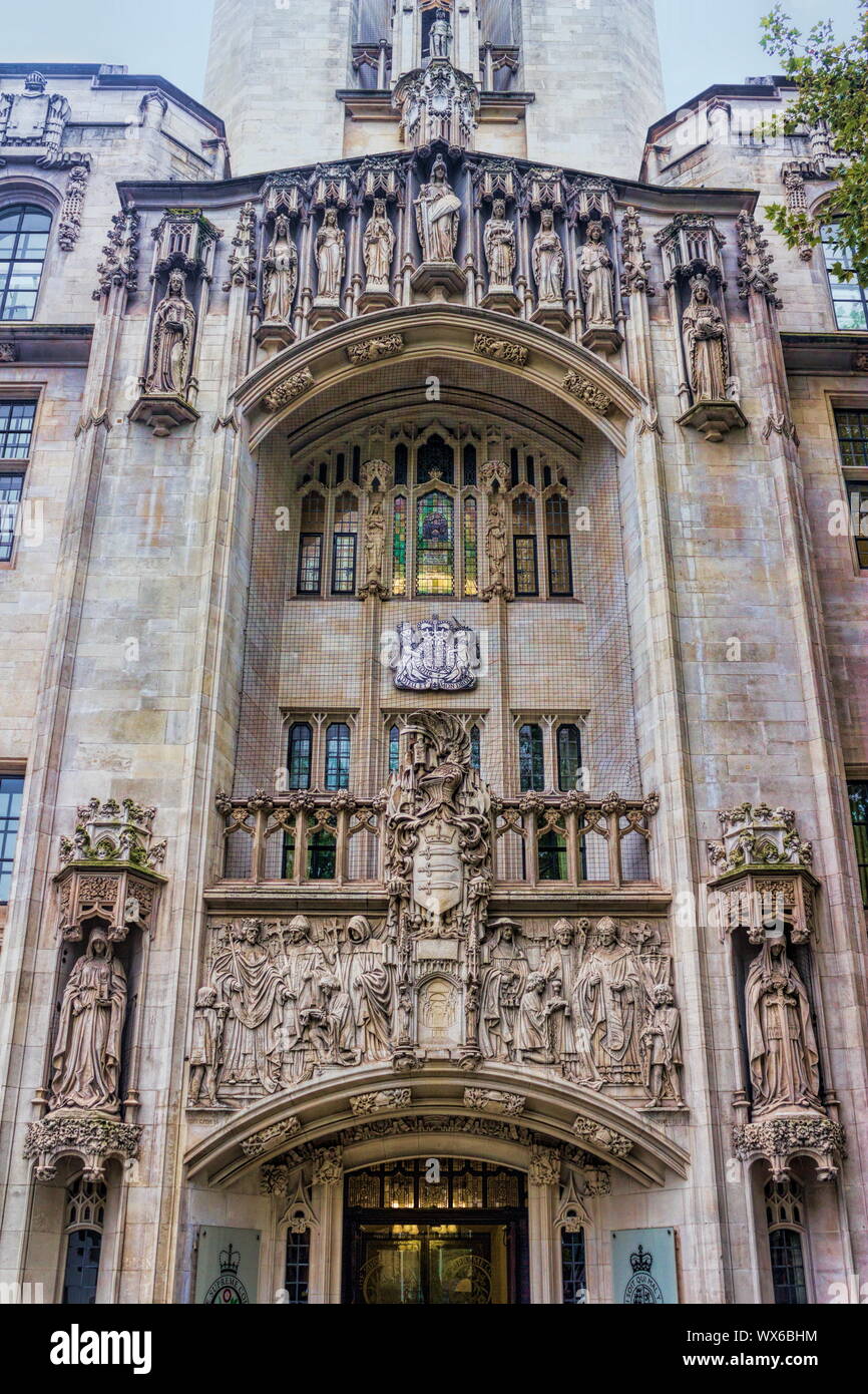 Londra alla Corte Suprema Foto Stock