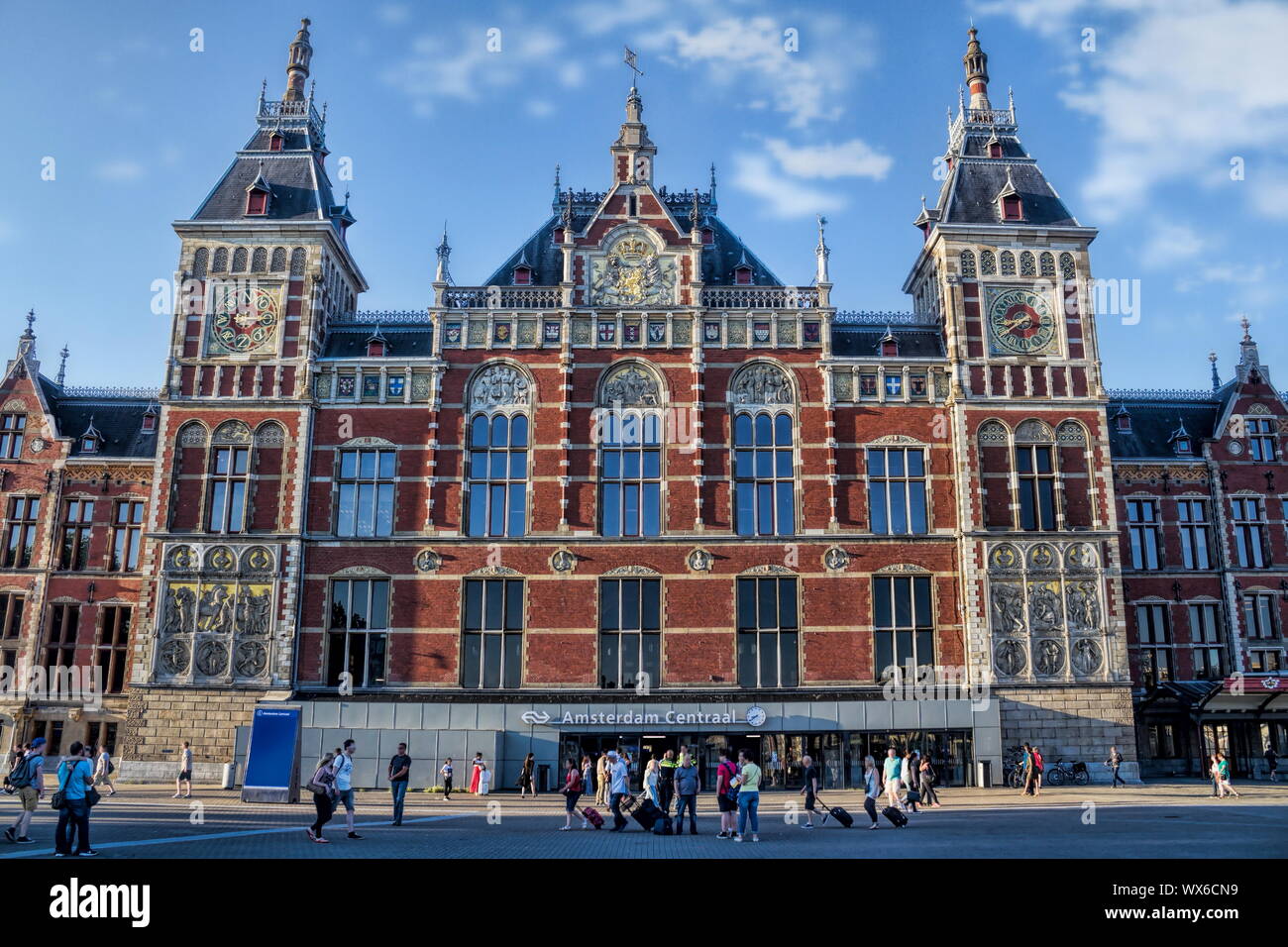 Amsterdam Centraal Foto Stock