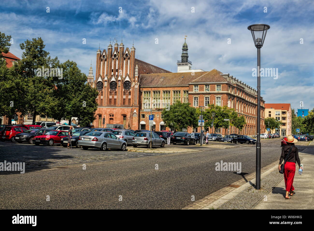 Francoforte sull'Oder Foto Stock