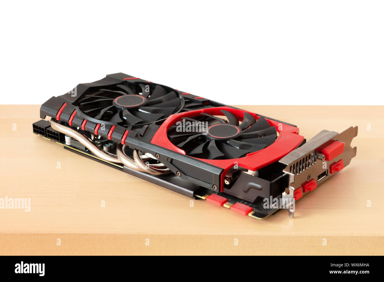 Una tipica scheda grafica per PC per videogame Foto Stock