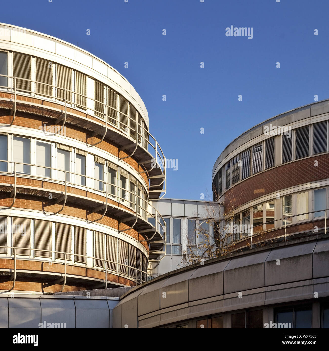 Università di Duisburg-Essen, Campus Duisburg, cookie giare, Duisburg, la zona della Ruhr, Germania, Europa Foto Stock