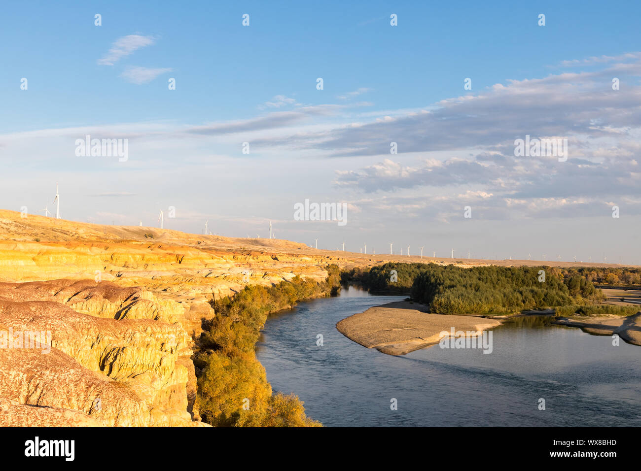 Xinjiang pittoresca spiaggia Foto Stock