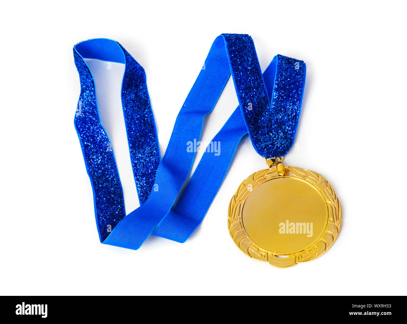 Medaglia d'oro Foto Stock