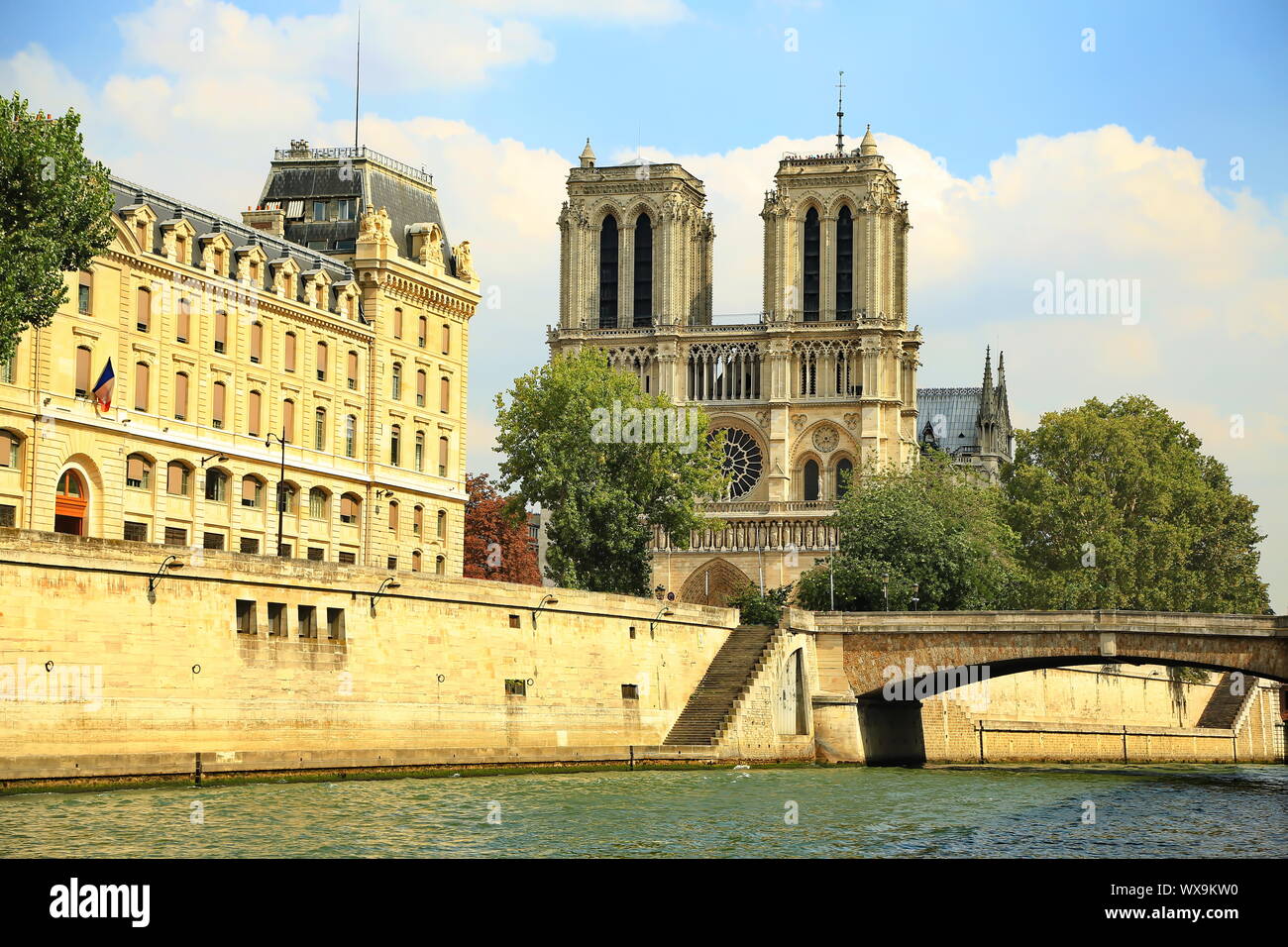 Kathedrale Notre Dame de Paris Foto Stock