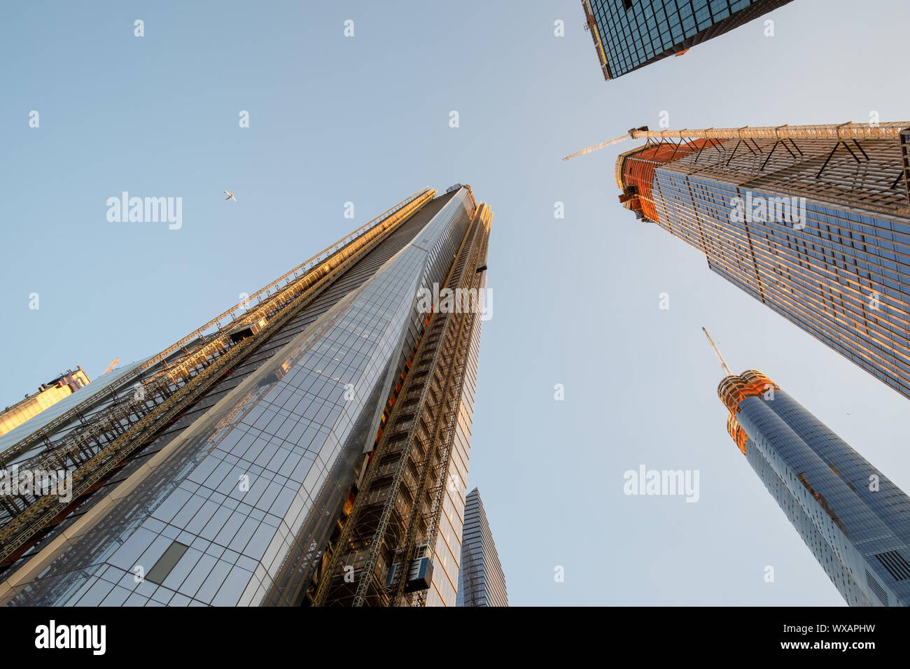New York edifici alti Foto Stock