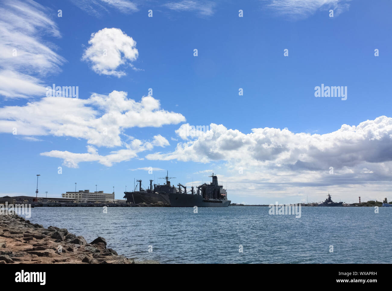 Pearl harbor scenario Foto Stock