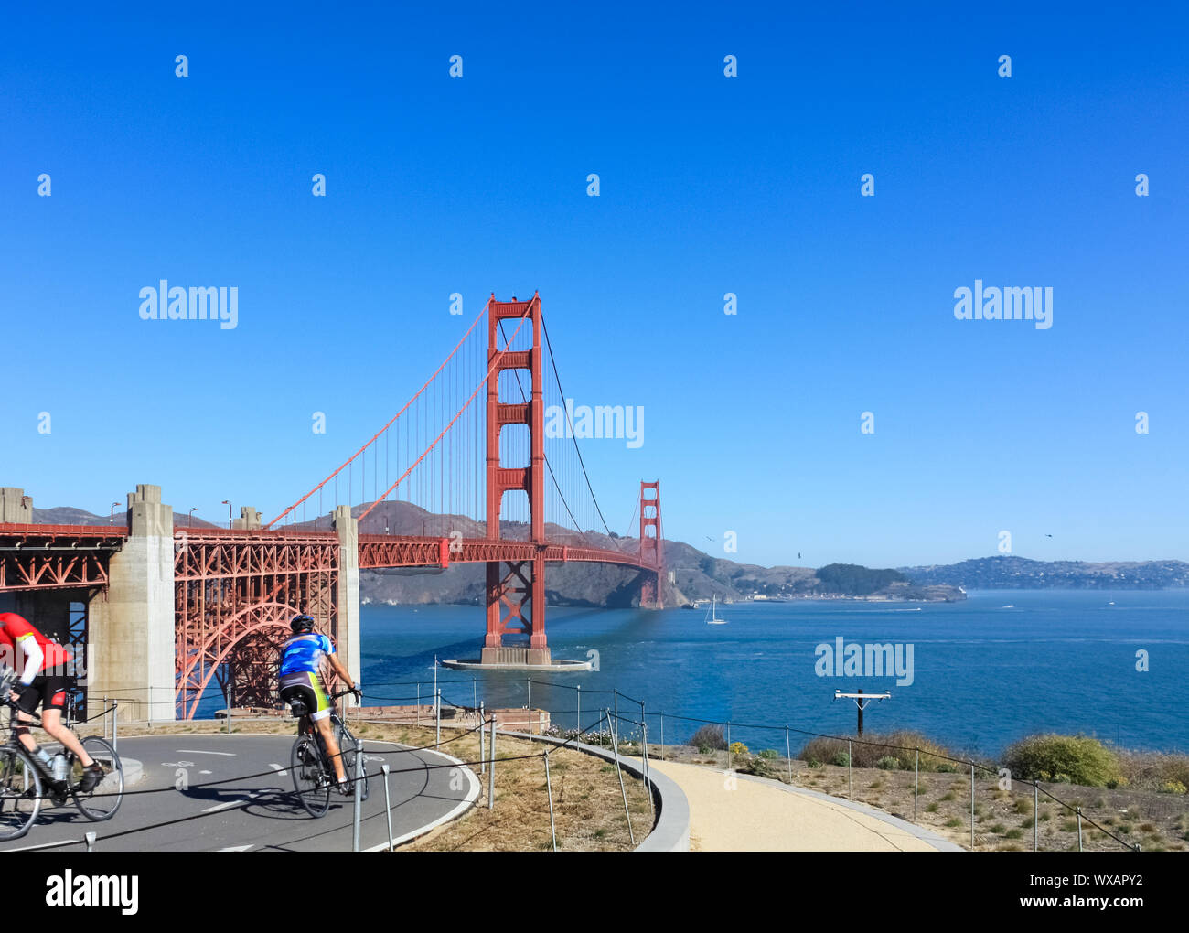 Golden Gate bridge Foto Stock