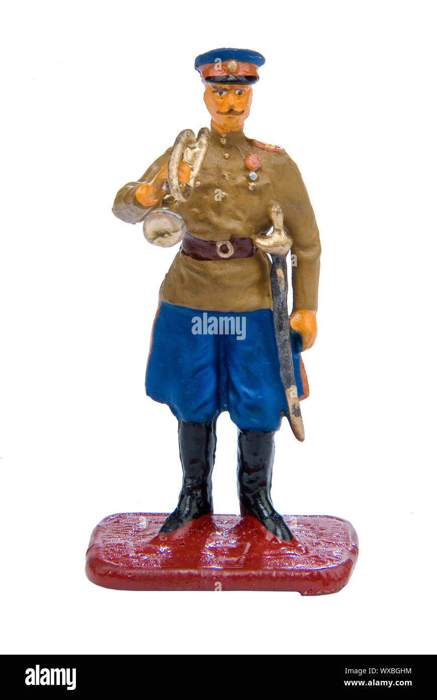 Soldato di giocattolo Foto Stock