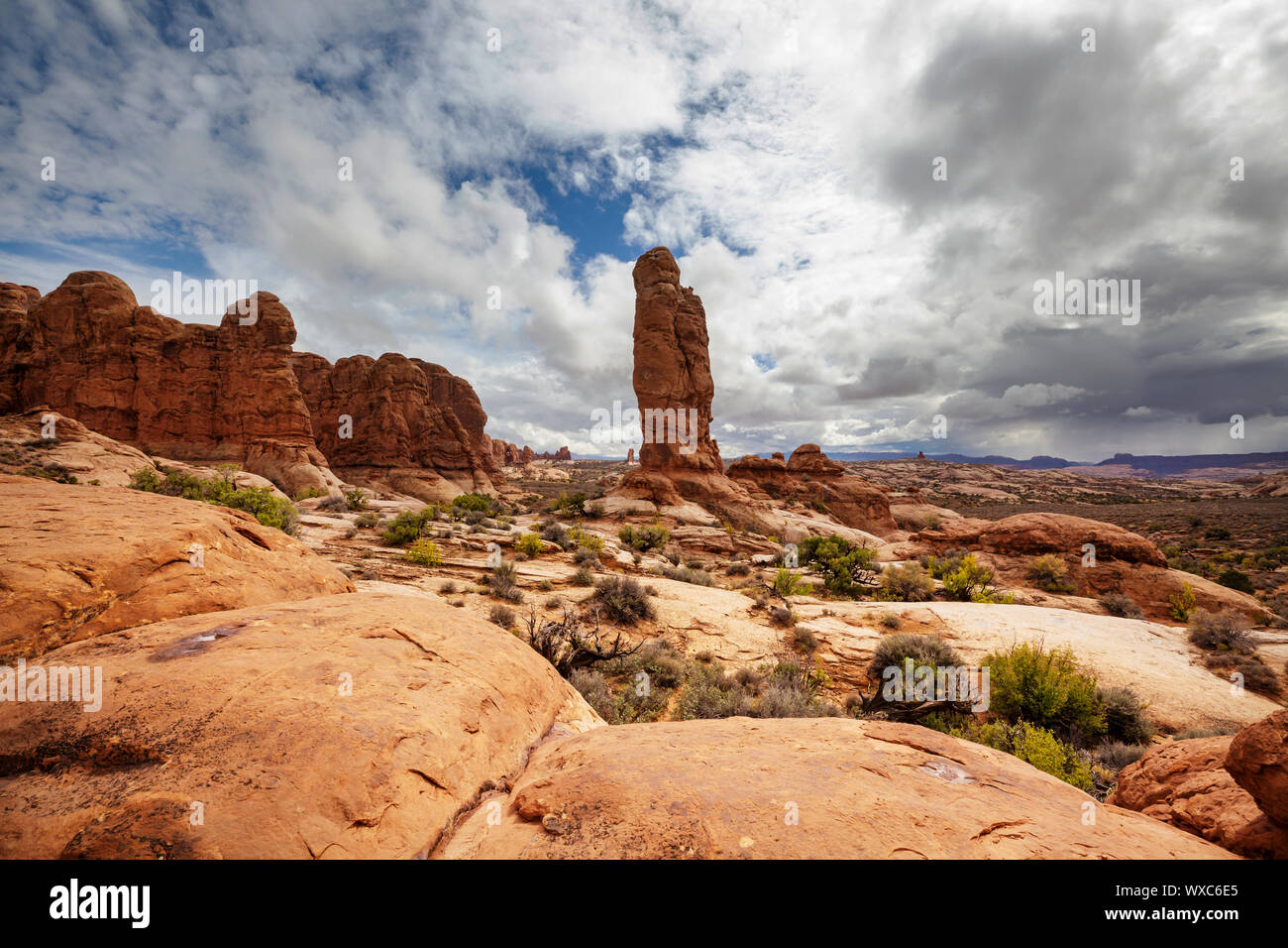 Paesaggi dello Utah Foto Stock