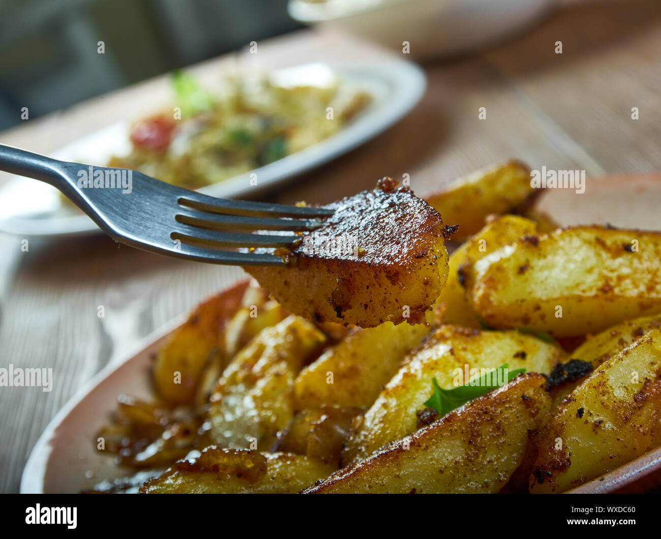 Selski Kartofi Foto Stock