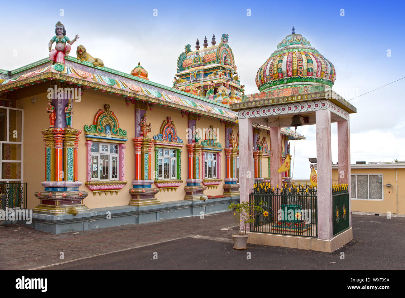 Maurizio. Tempio indù Foto Stock