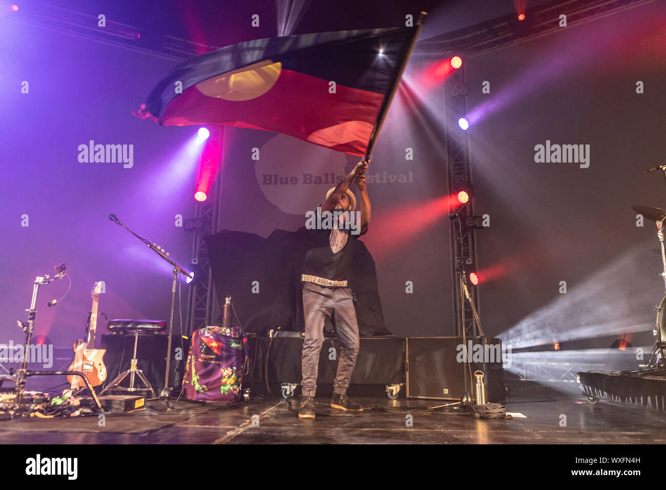 Xavier Rudd Foto Stock