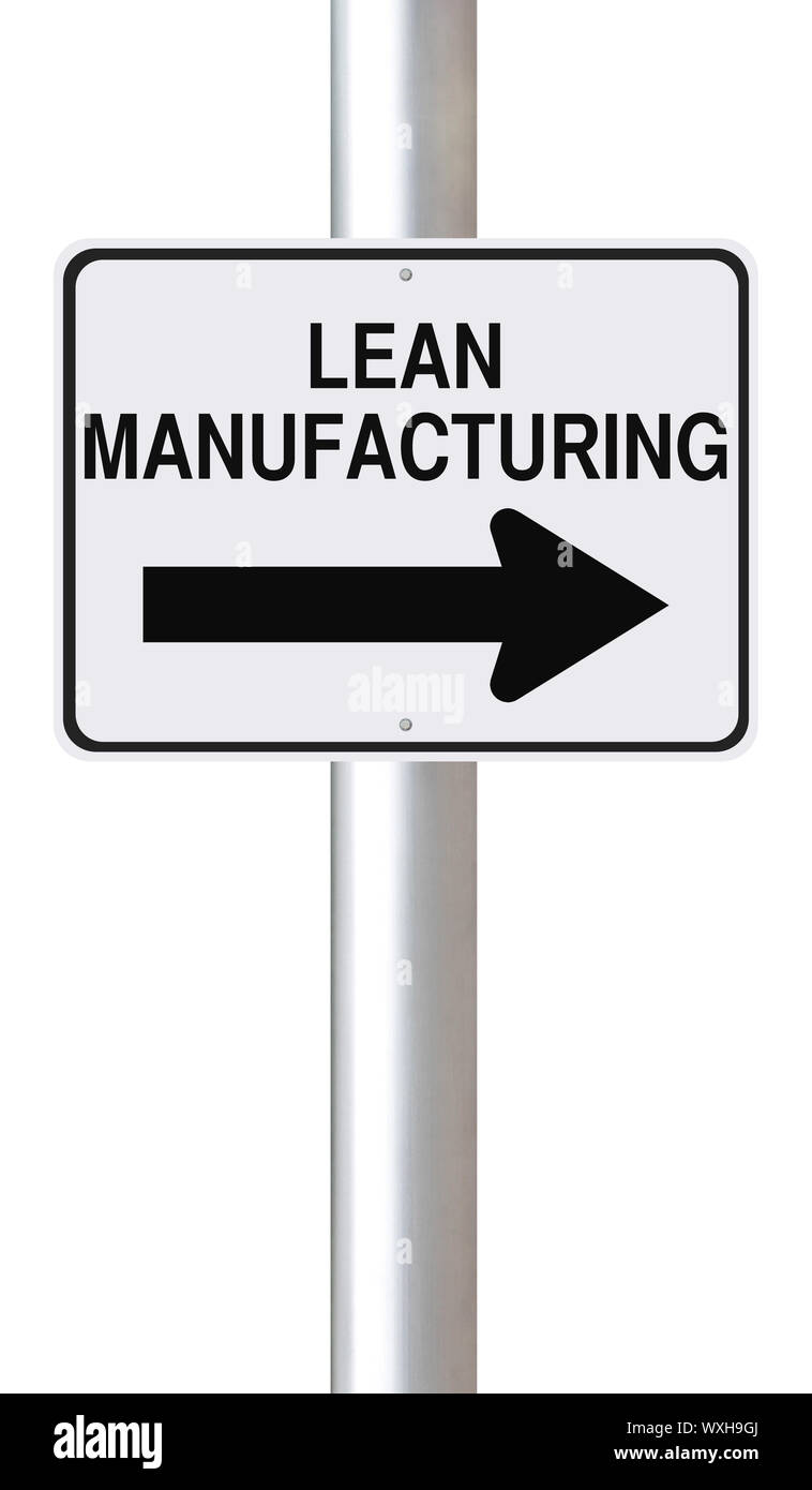 Il Lean Manufacturing Foto Stock