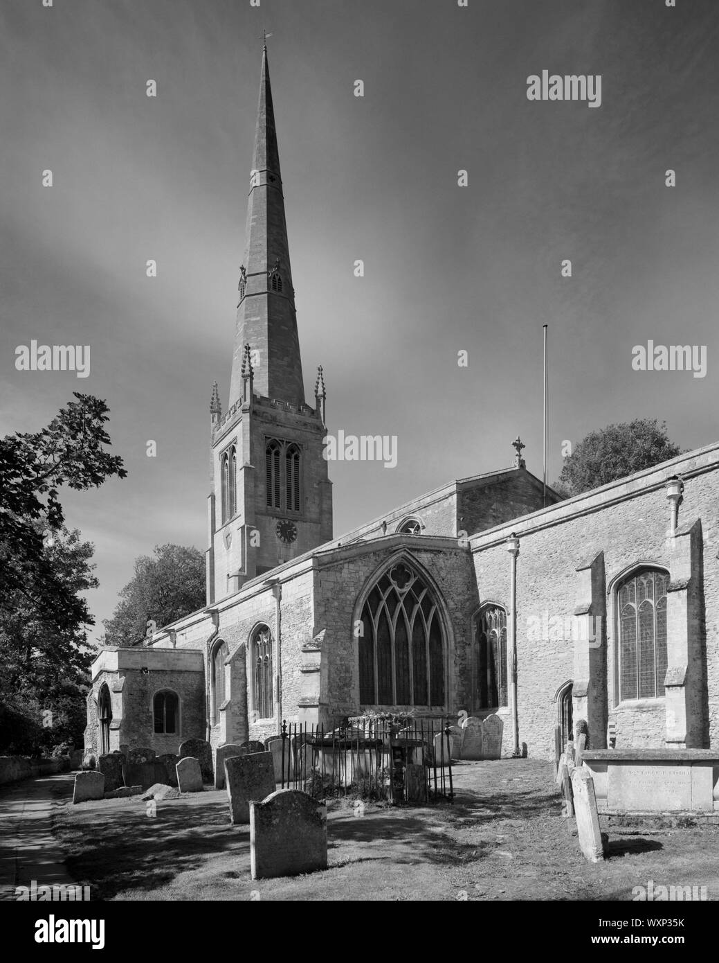 Tutti i Santi della Chiesa Parrocchiale di St Ives Cambridgeshire Inghilterra Foto Stock