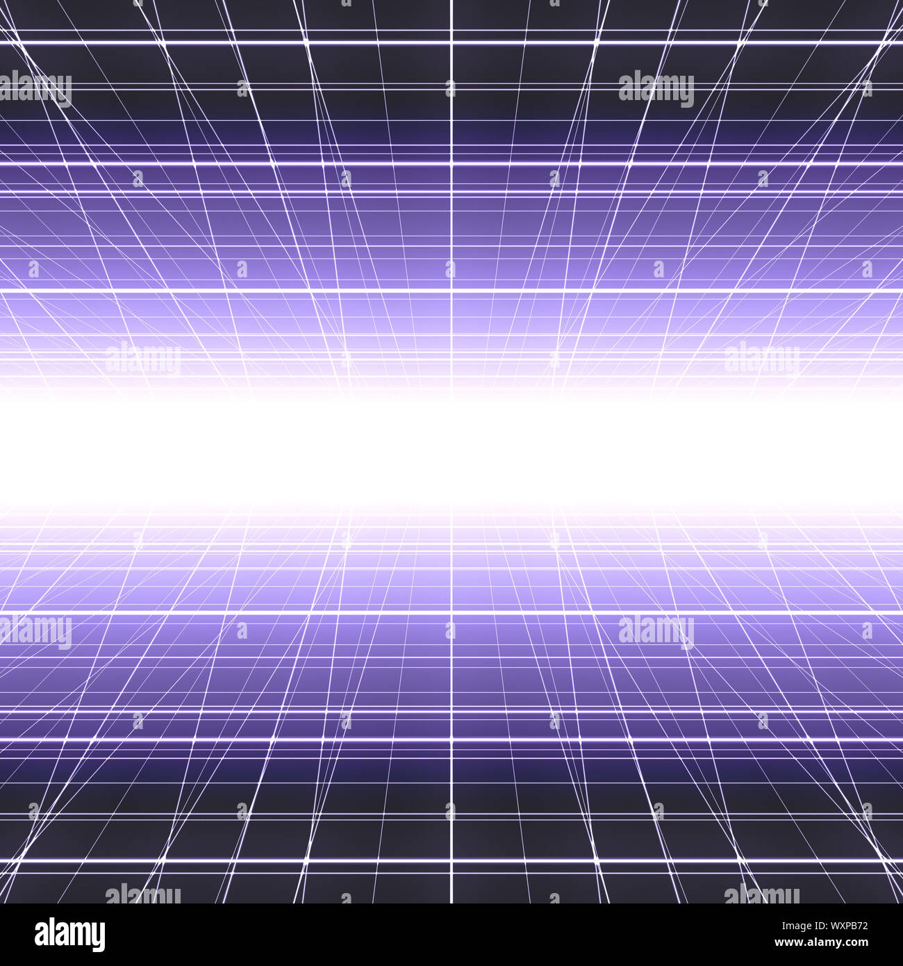 Abstract colorati incandescente digitale cyber sfondo griglia. Foto Stock