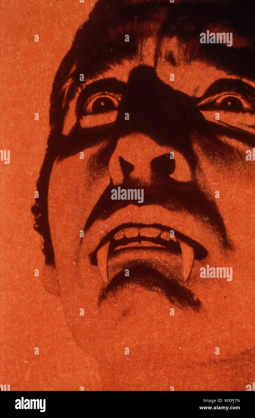 Christopher Lee, Dracula principe delle tenebre, 1966 Foto Stock